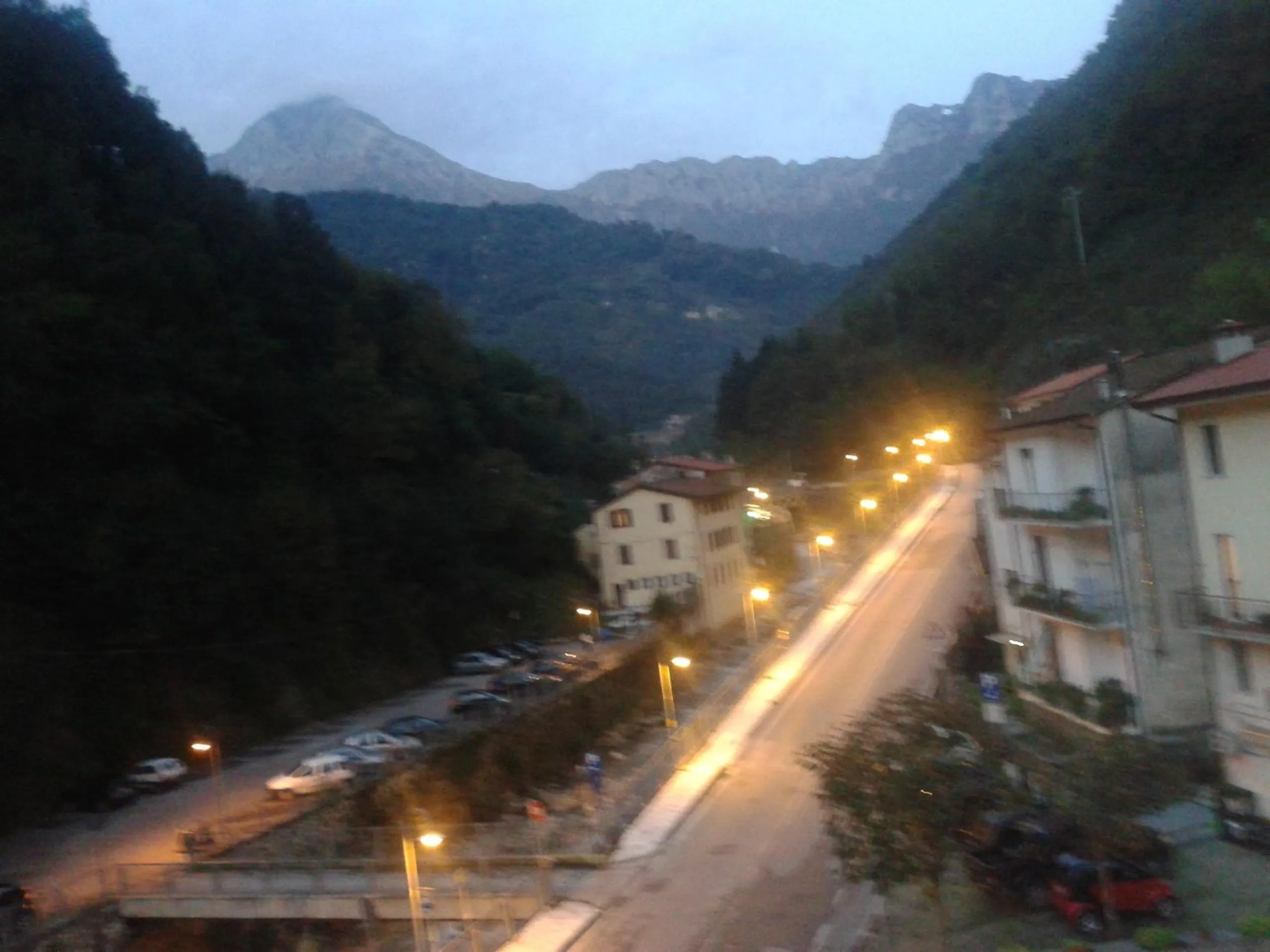 Mountain view in La Pania