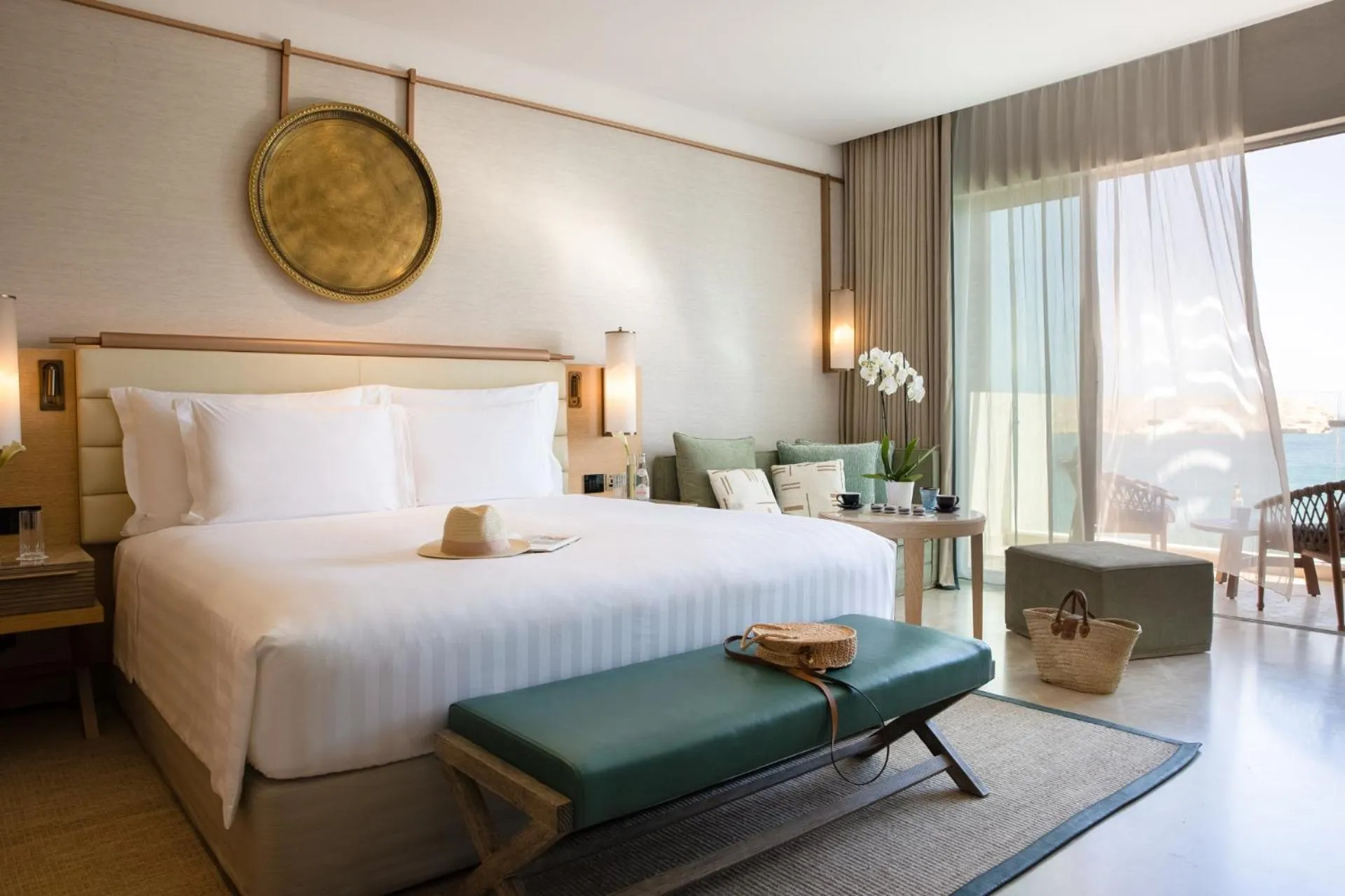 Sea view, Bed in Jumeirah Muscat Bay Oman