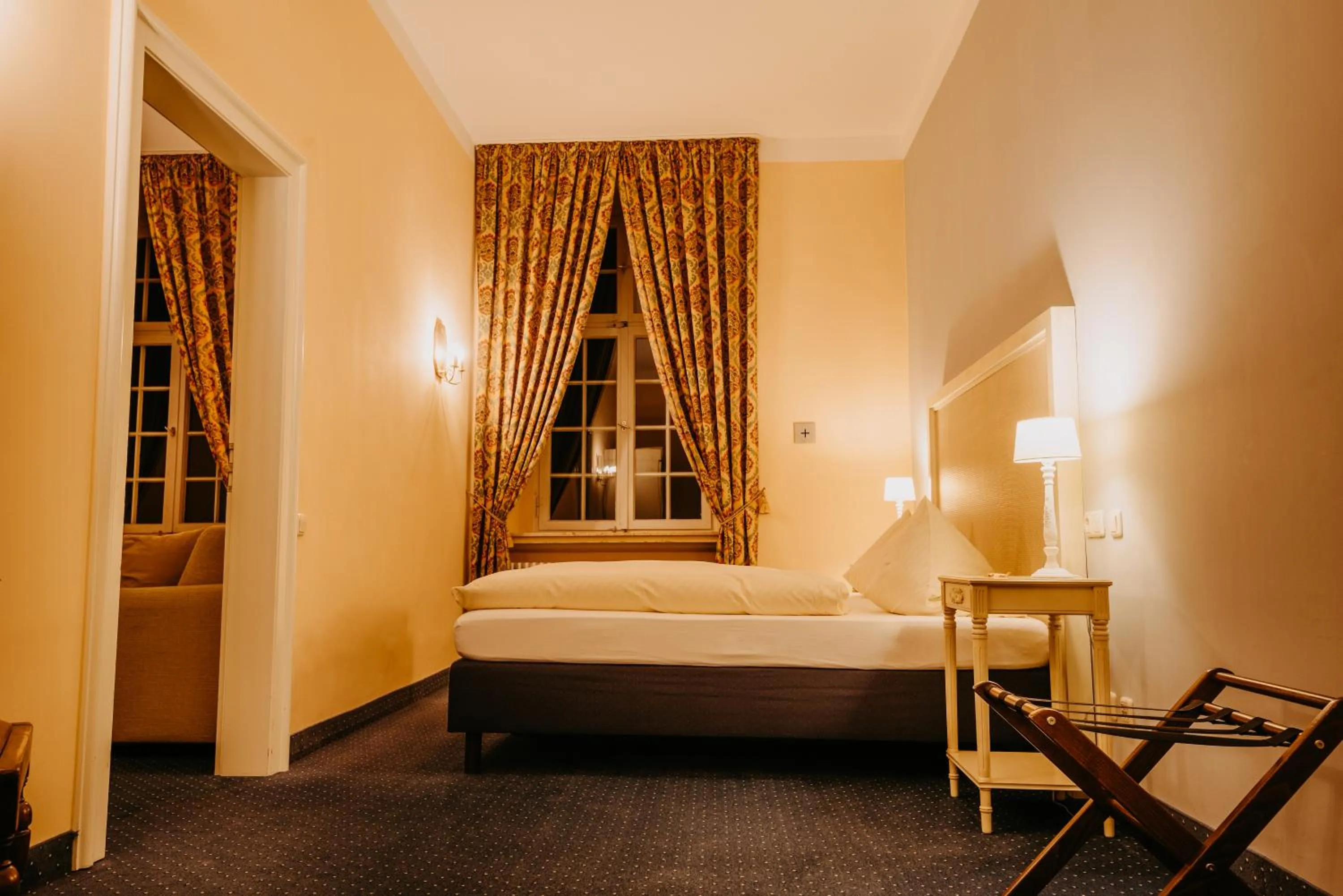 Bed in Hotel Schloß Gehrden