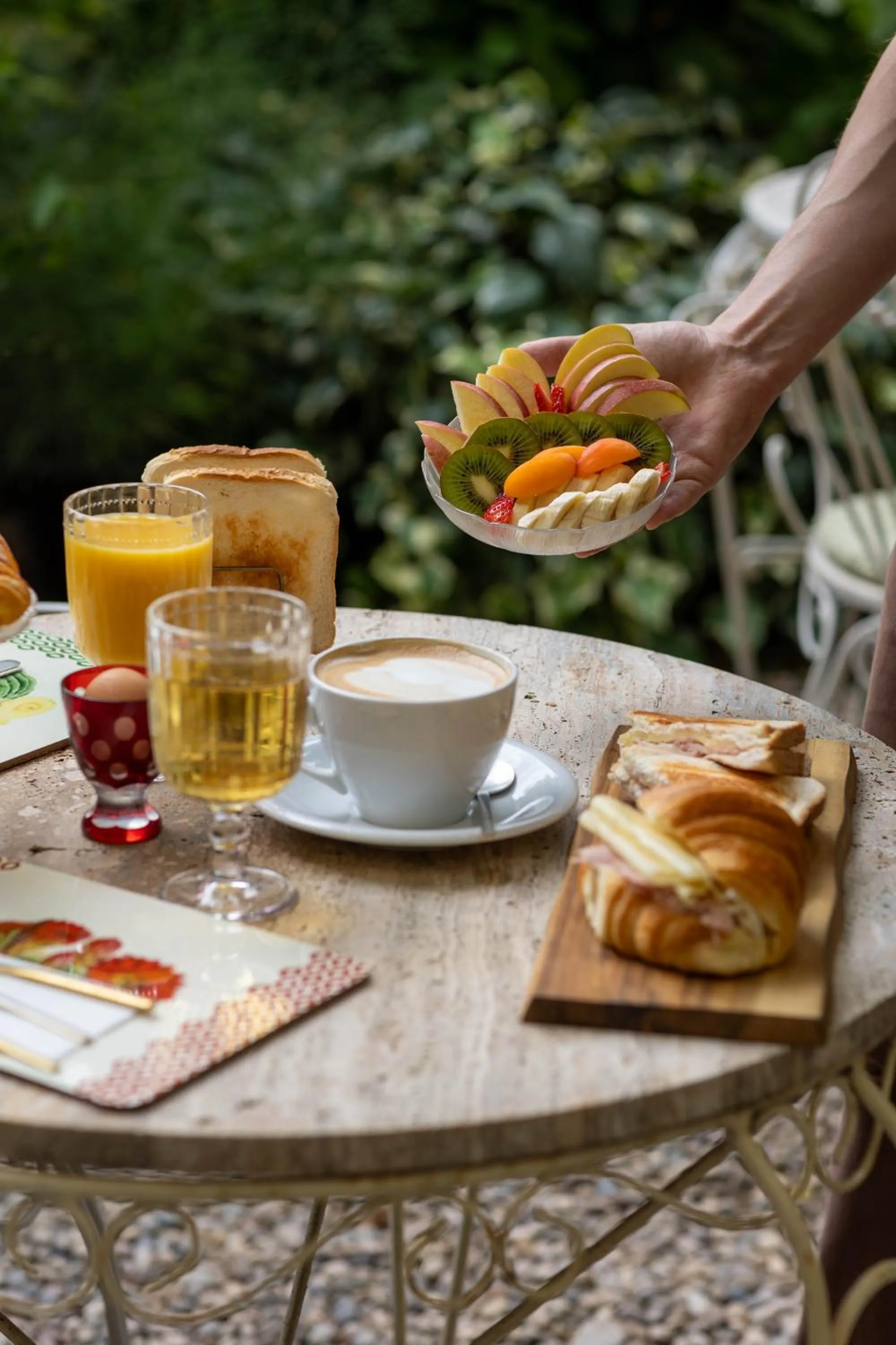 Breakfast in Secret Garden Firenze B&B