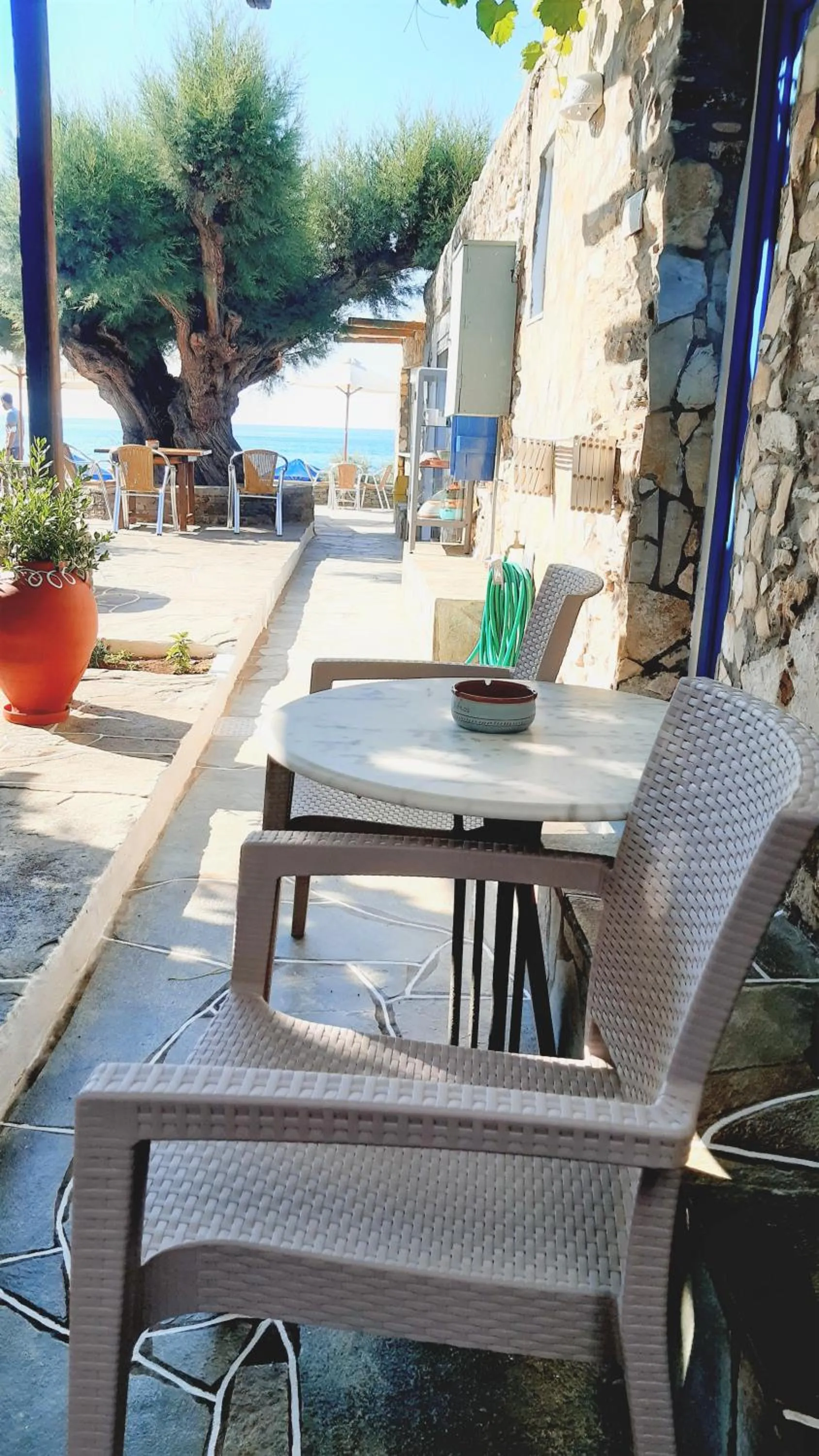 Inner courtyard view in Lodge Narlis