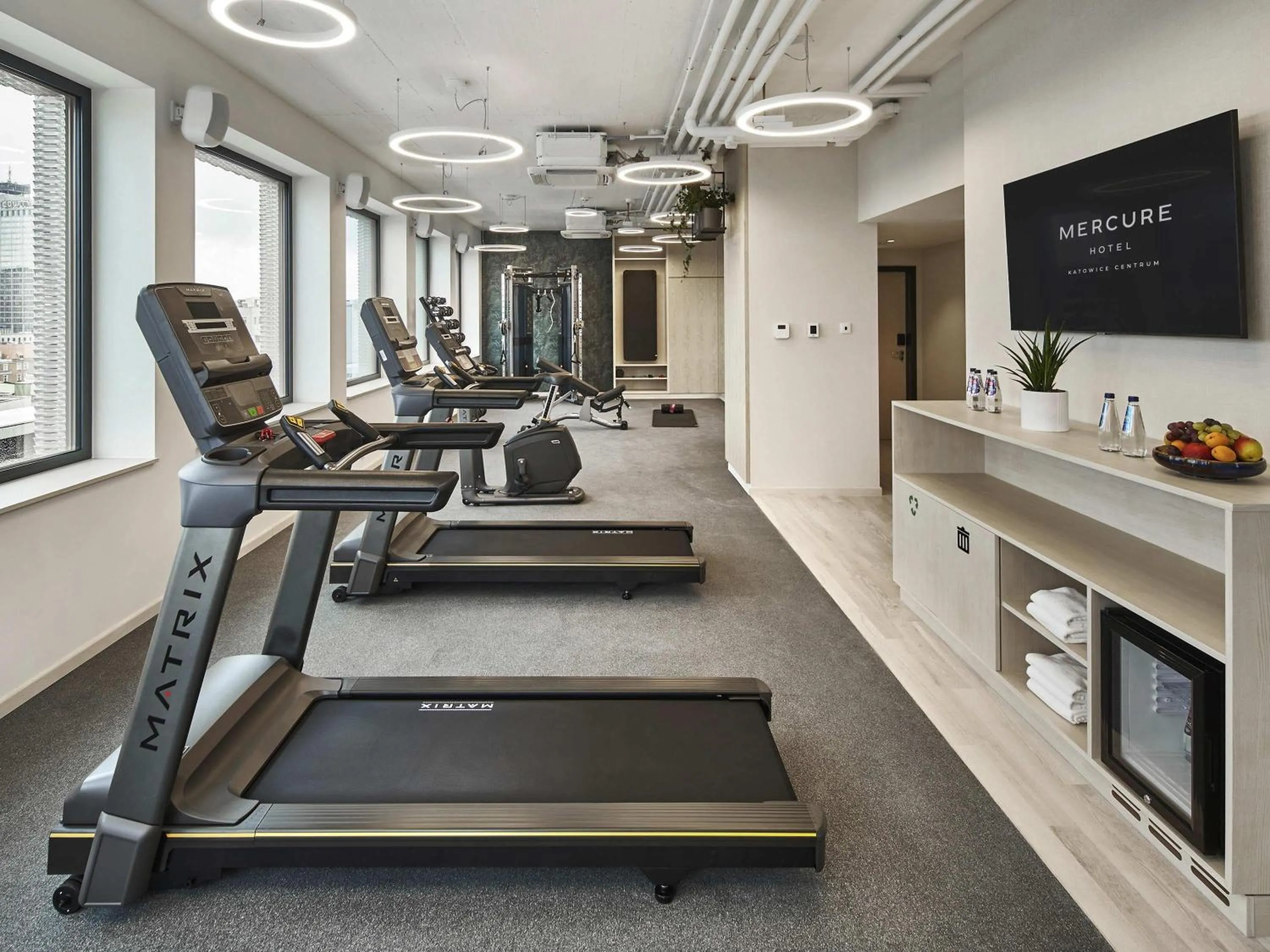 Fitness centre/facilities in Mercure Katowice Centrum