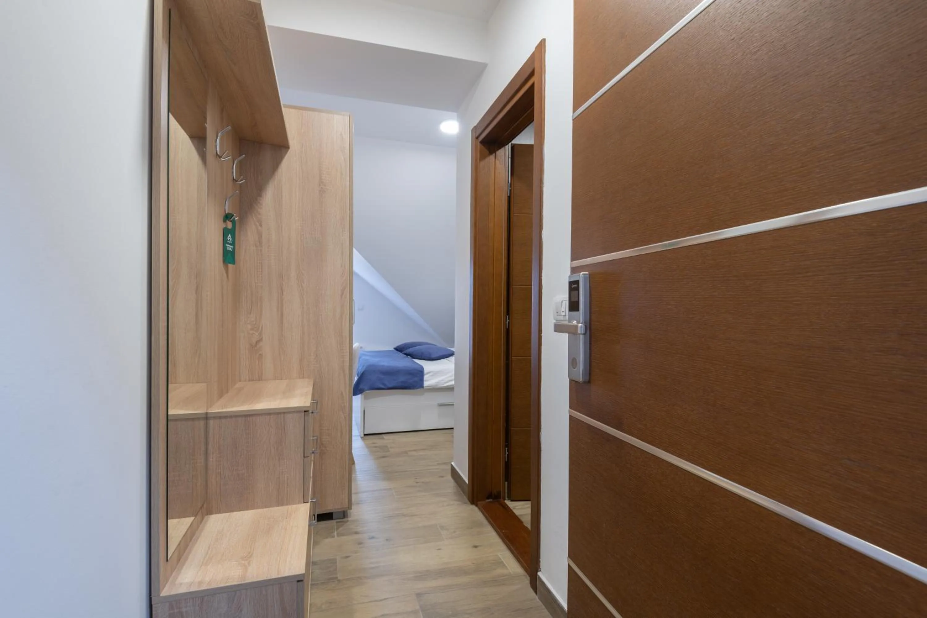 View (from property/room), Bed in Hotel Agape