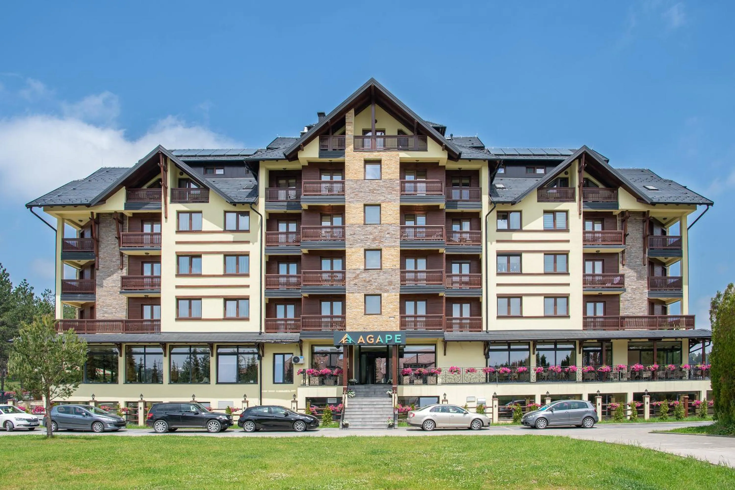 Property building in Hotel Agape