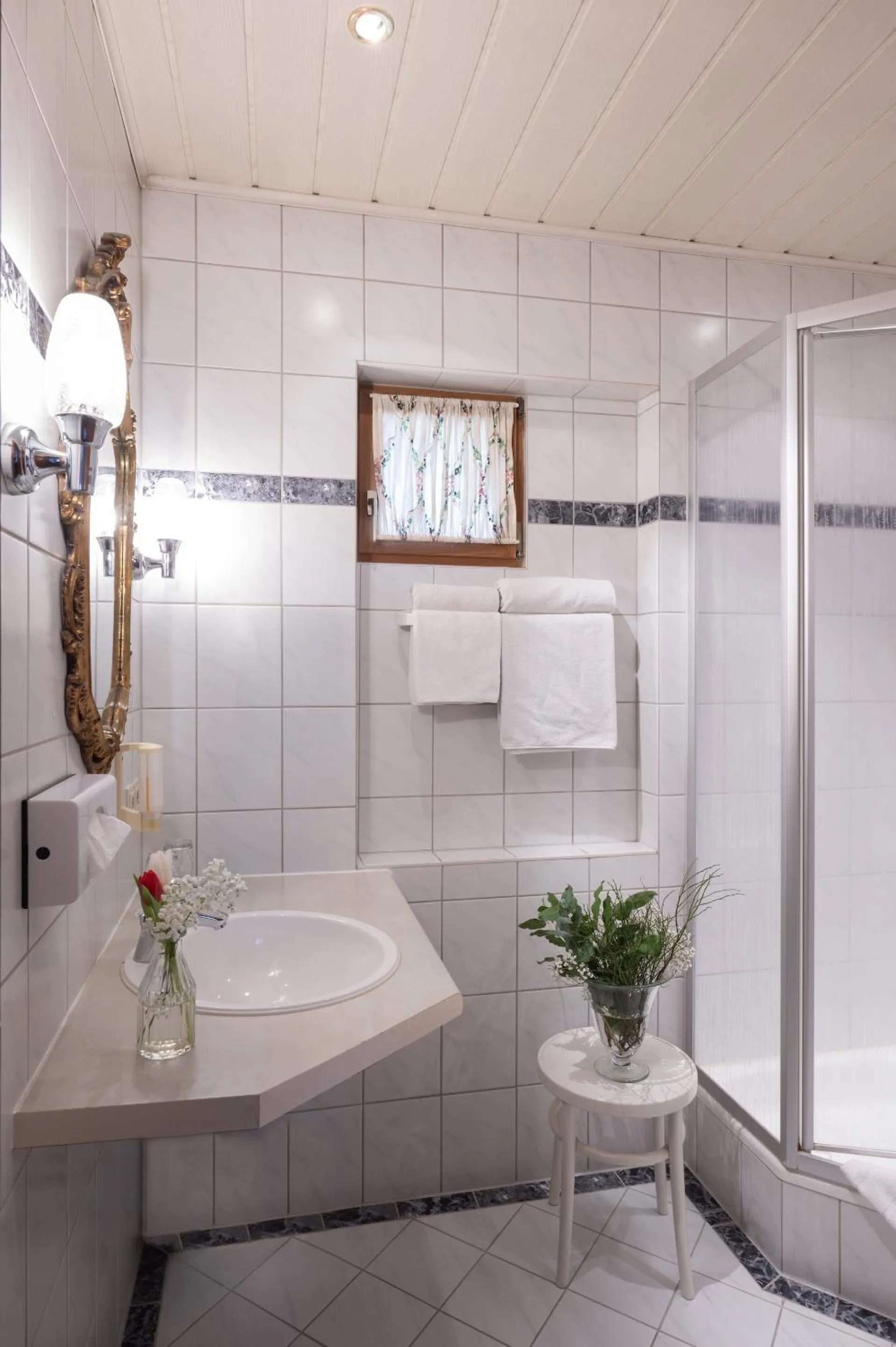 Shower in Romantik Landhotel 3Kronen