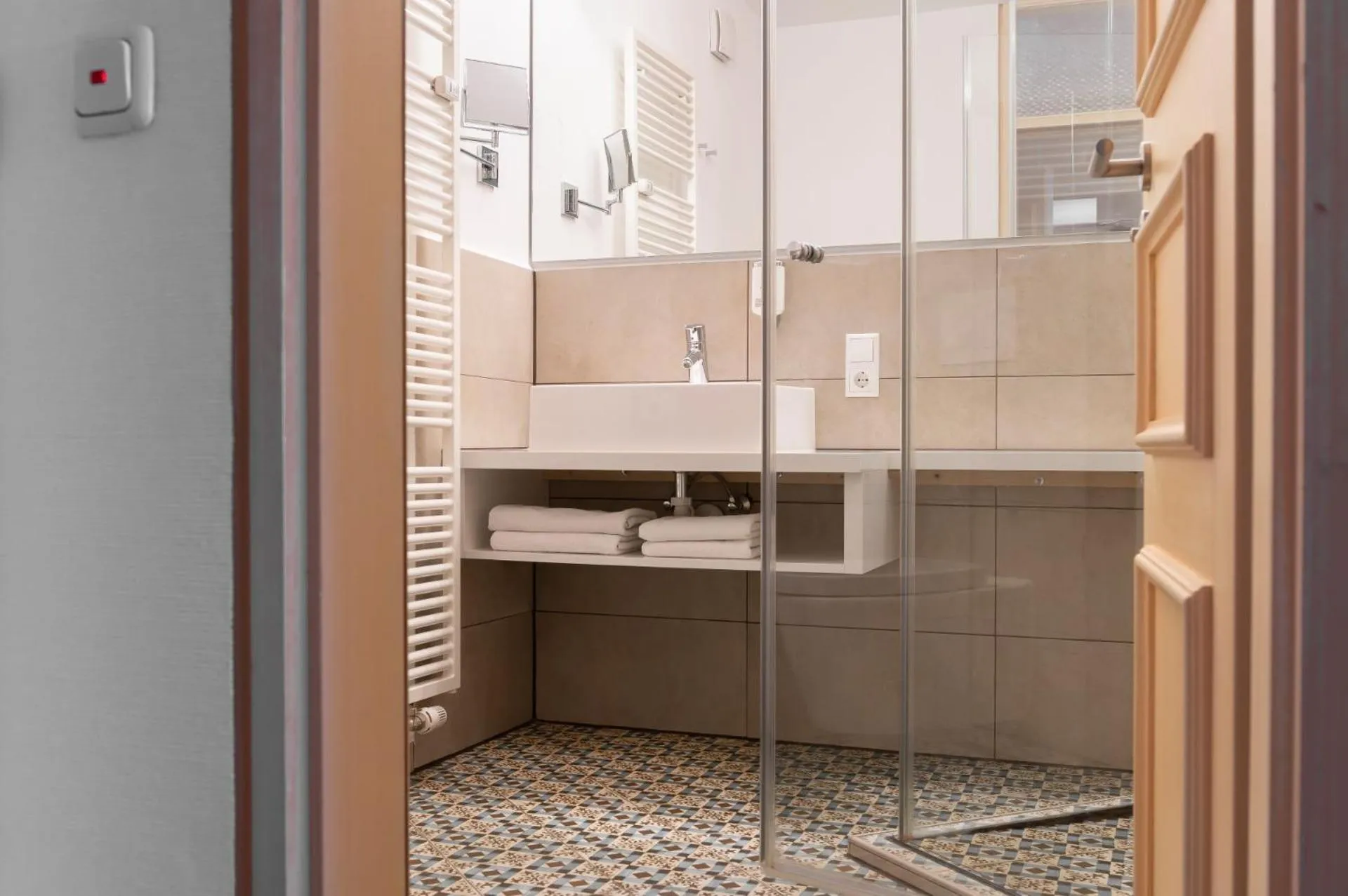 Bathroom in Romantik Landhotel 3Kronen