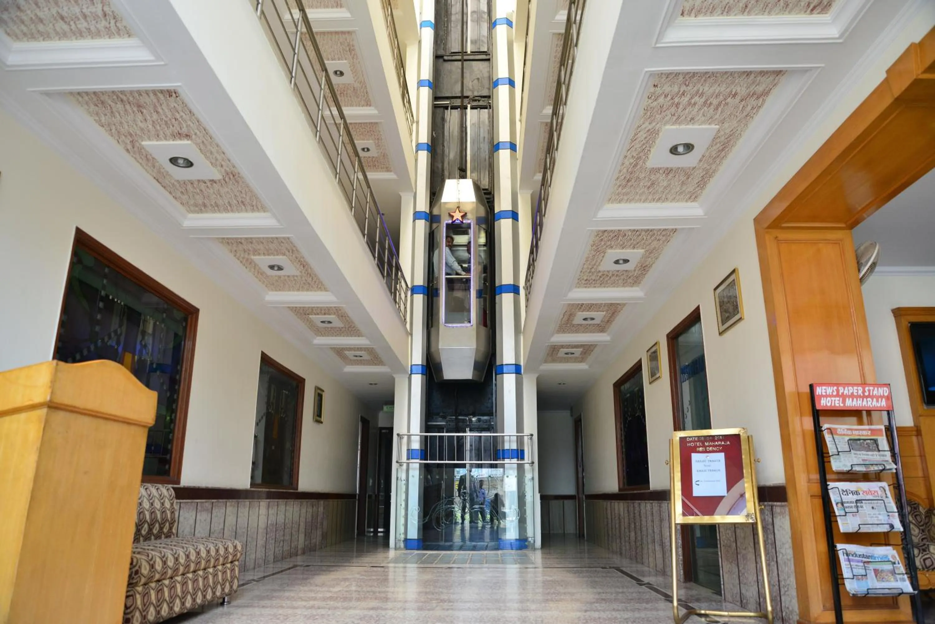 Lobby or reception, Lobby/Reception in Hotel Maharaja Residency