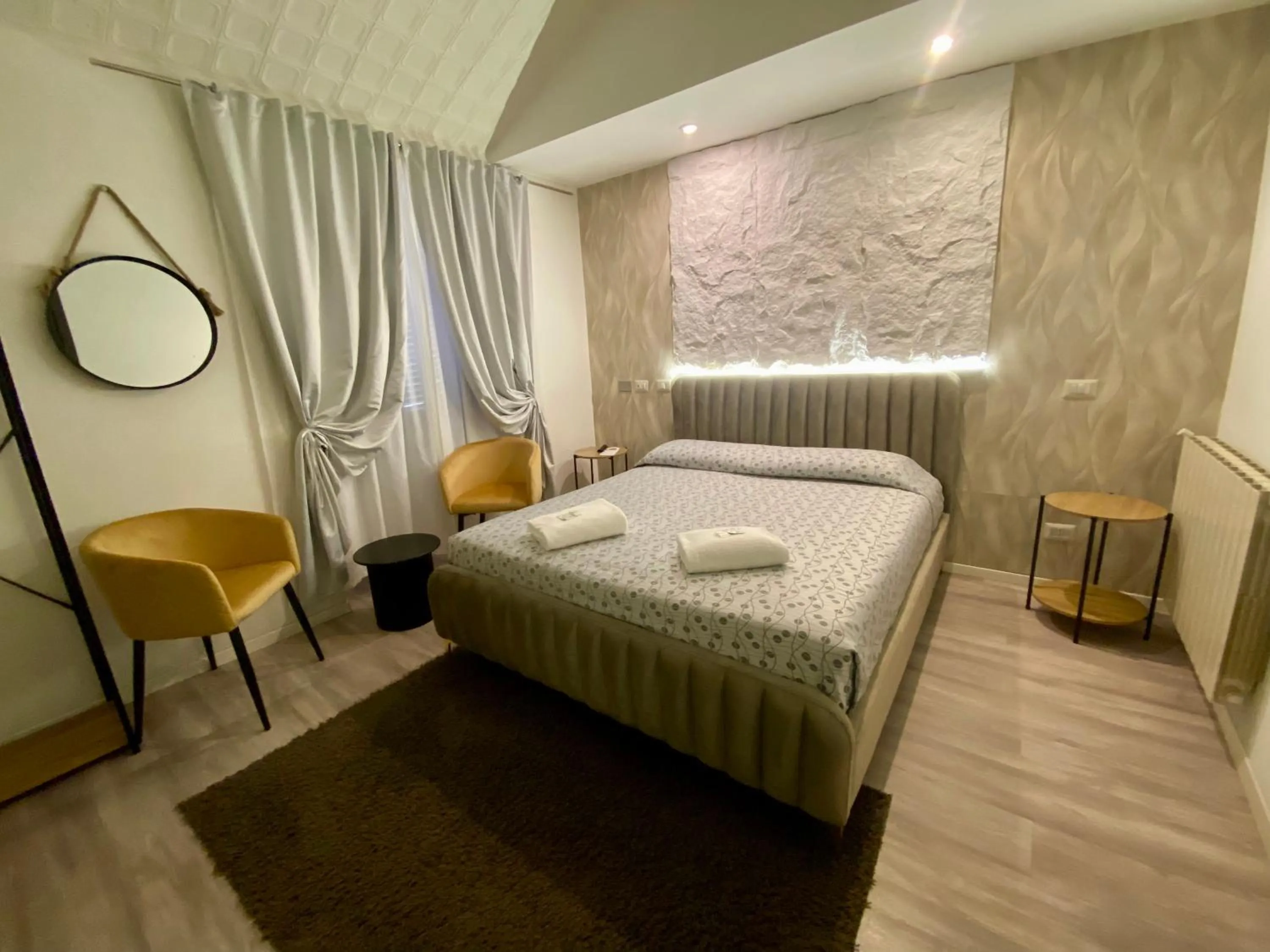 Bed in Guest House Minas