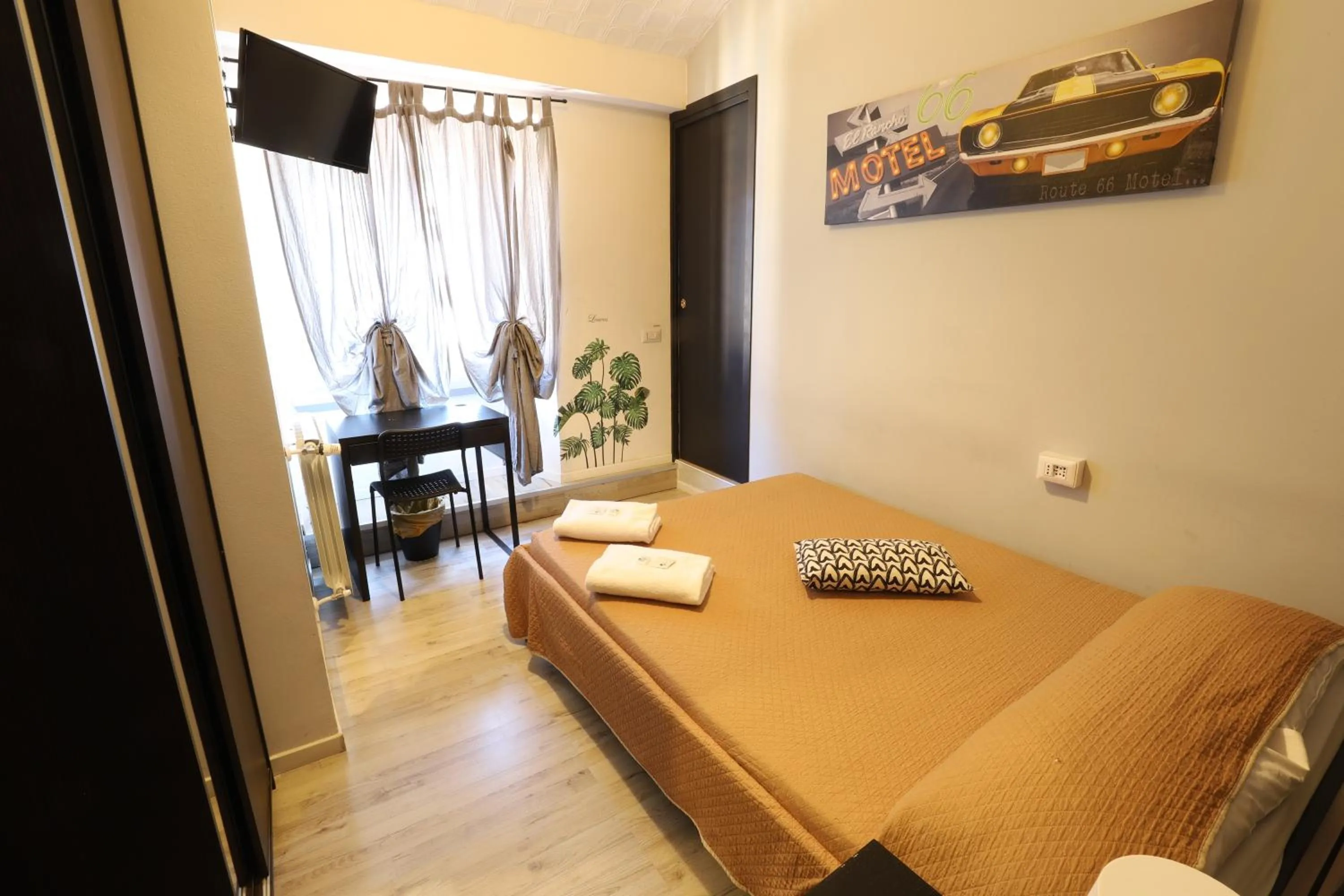 Bed in Guest House Minas