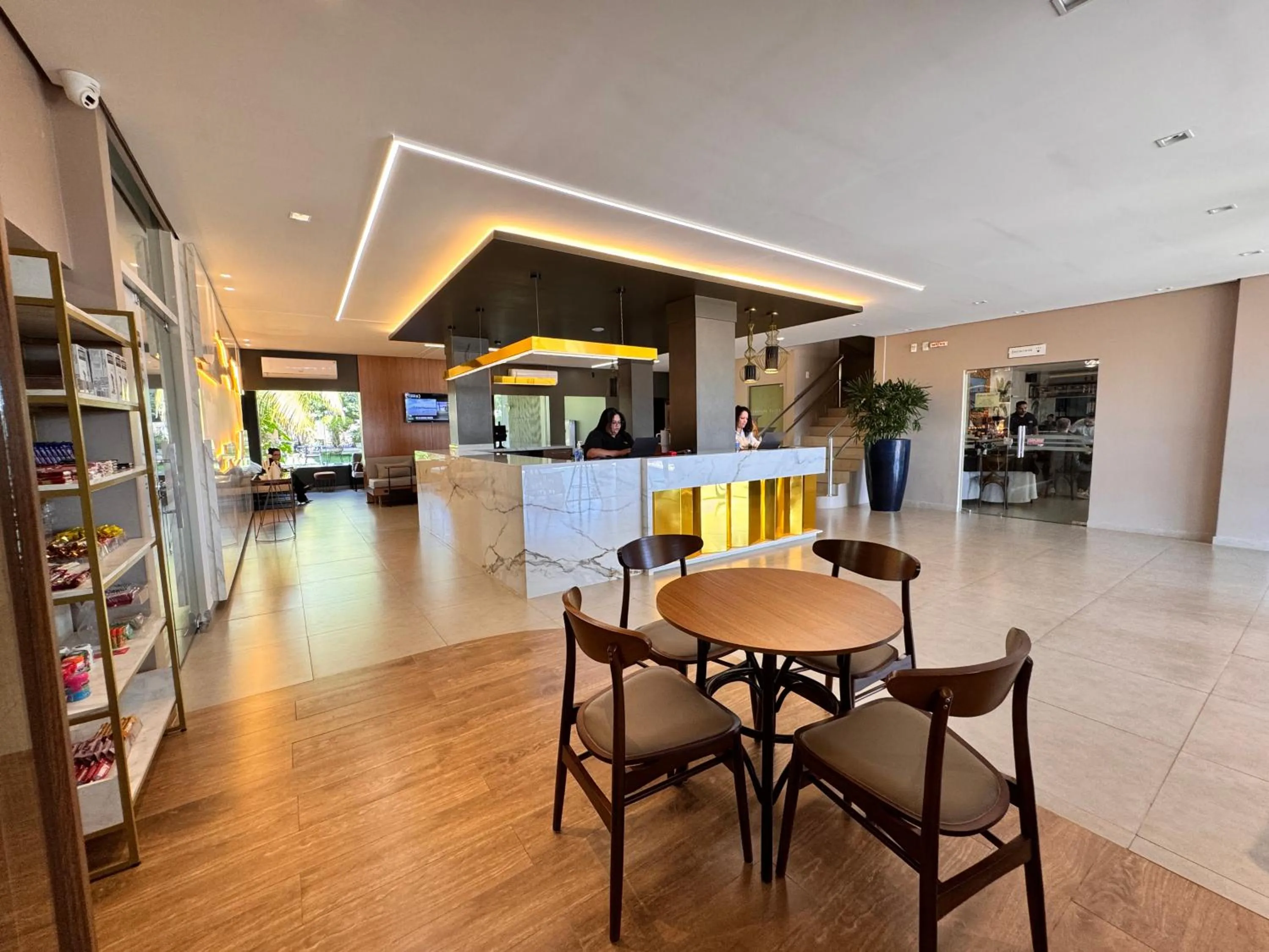 Lobby or reception in BALSAS PREMIER HOTEL