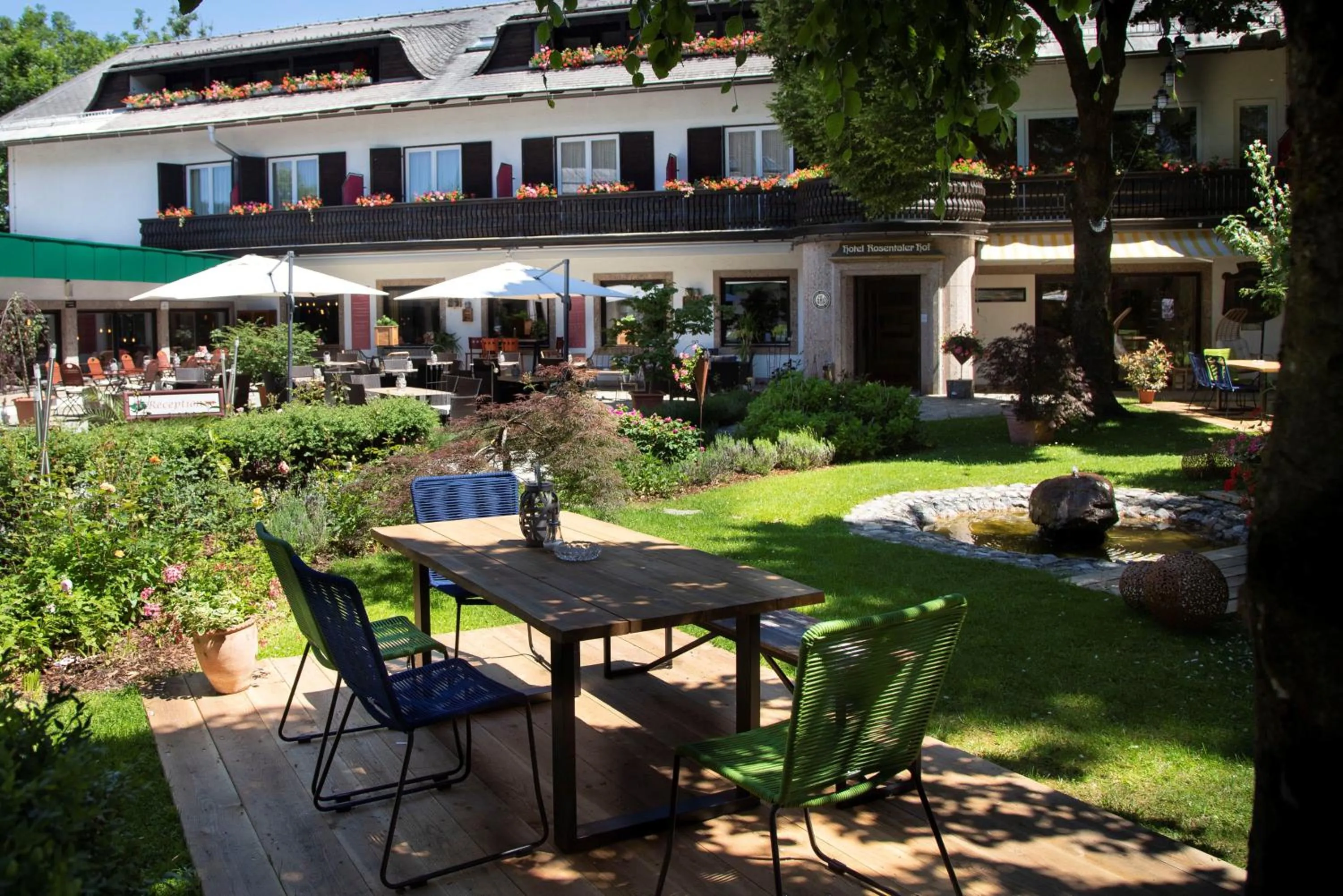 Patio in Landhotel Rosentaler Hof