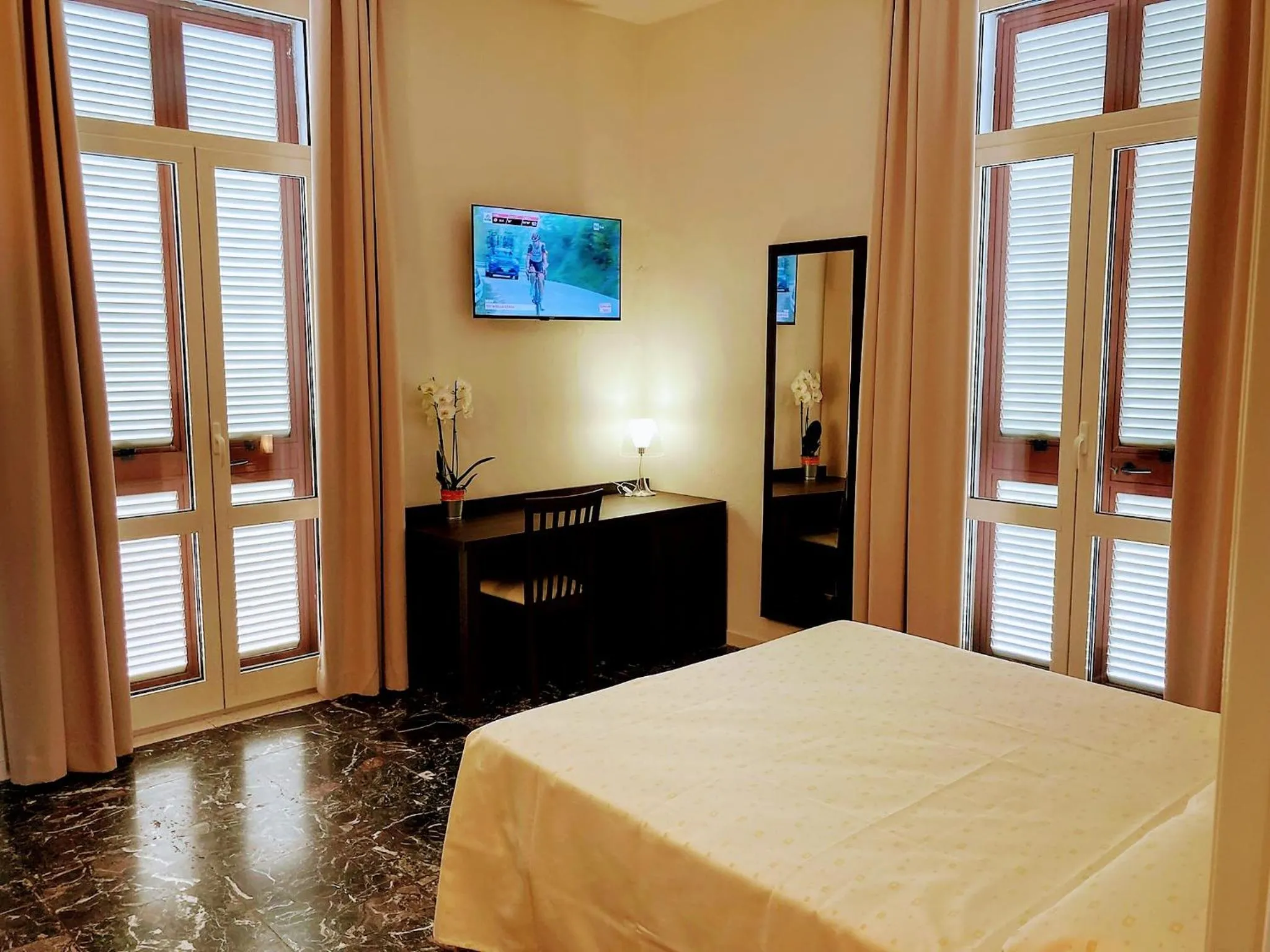 Bed in Hotel Belvedere