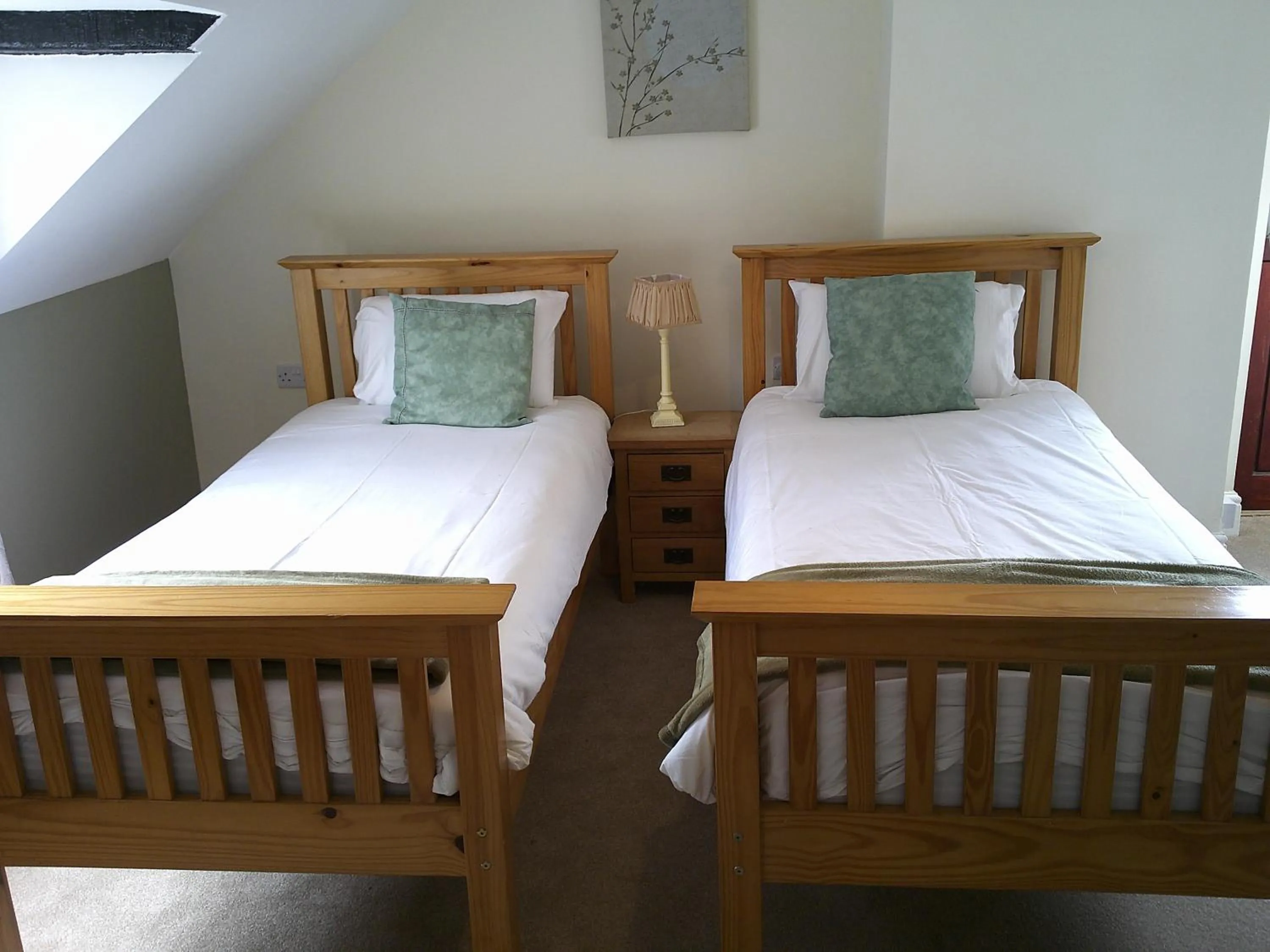 Bed in The Crown Hotel