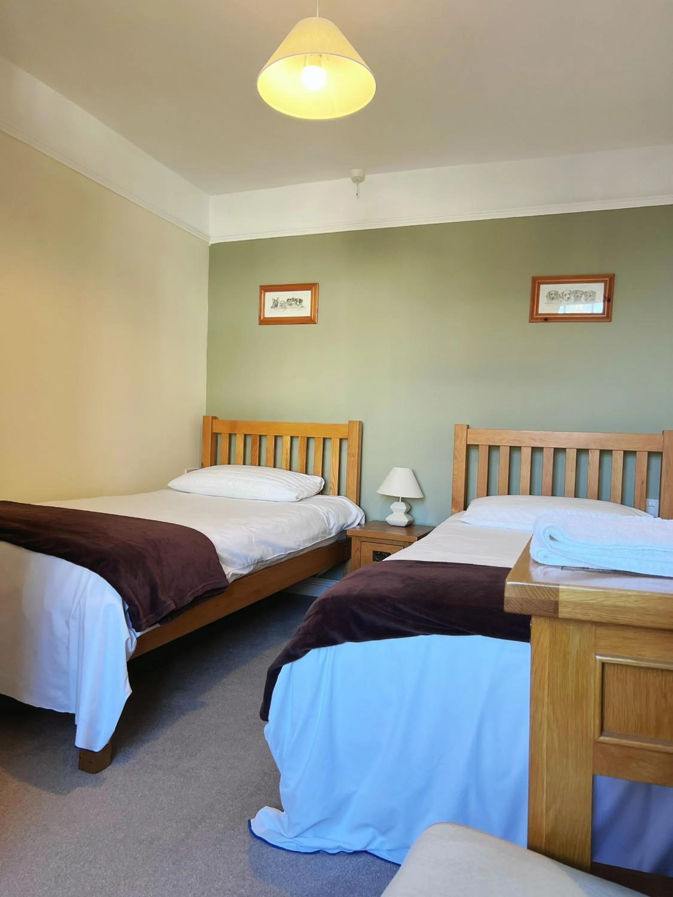 Bed in The Crown Hotel