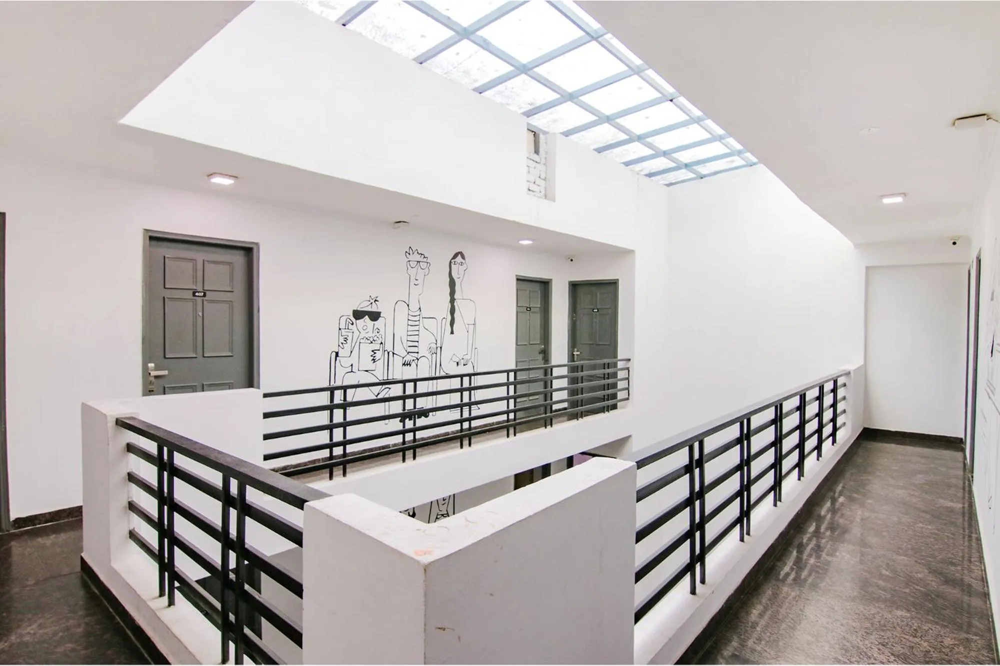 Lobby or reception in FabHotel Infinity Stays Near Medanta- The Medicity, Gurgaon