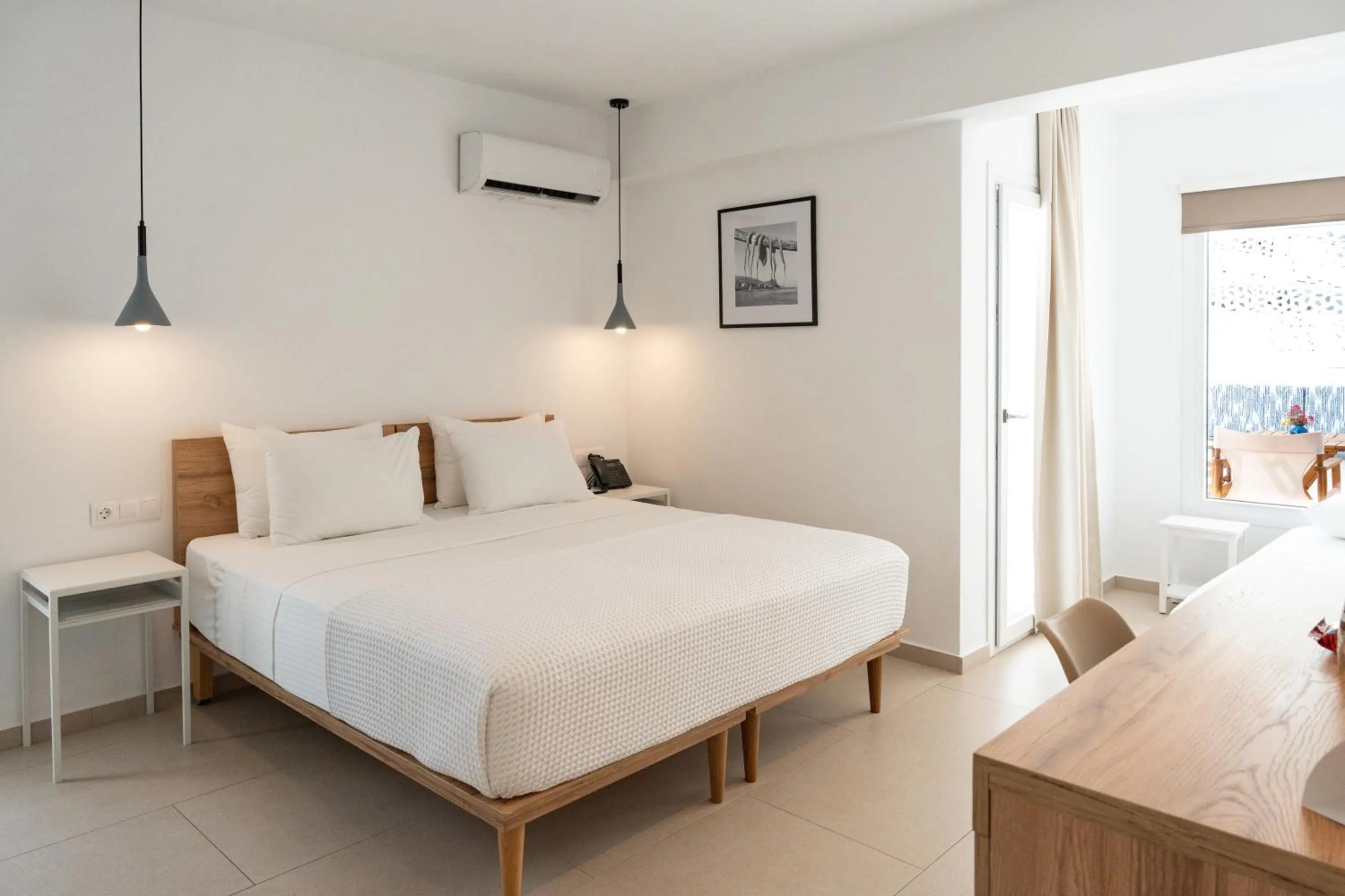 Bed in Sea Breeze Hotel