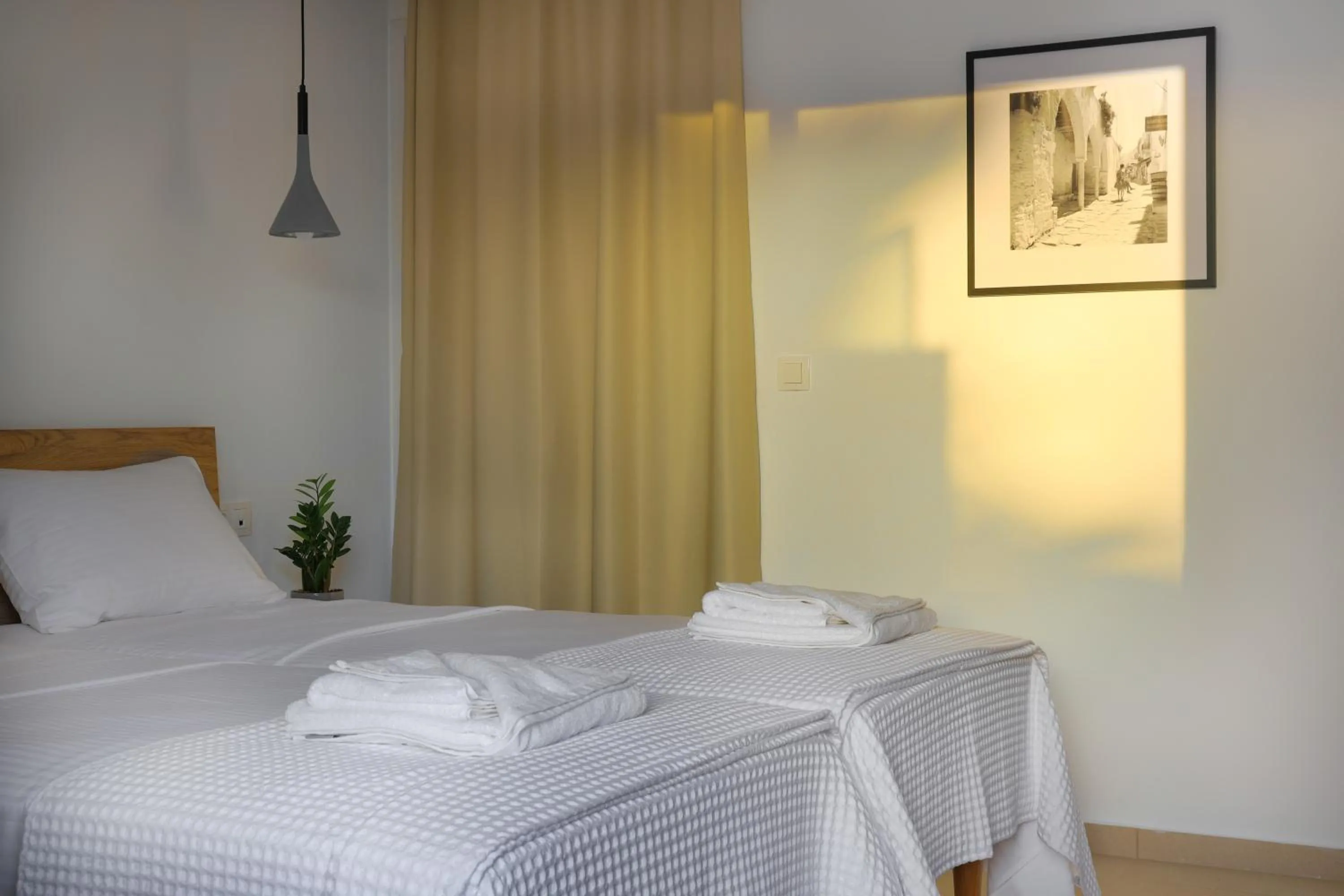 Bed in Sea Breeze Hotel