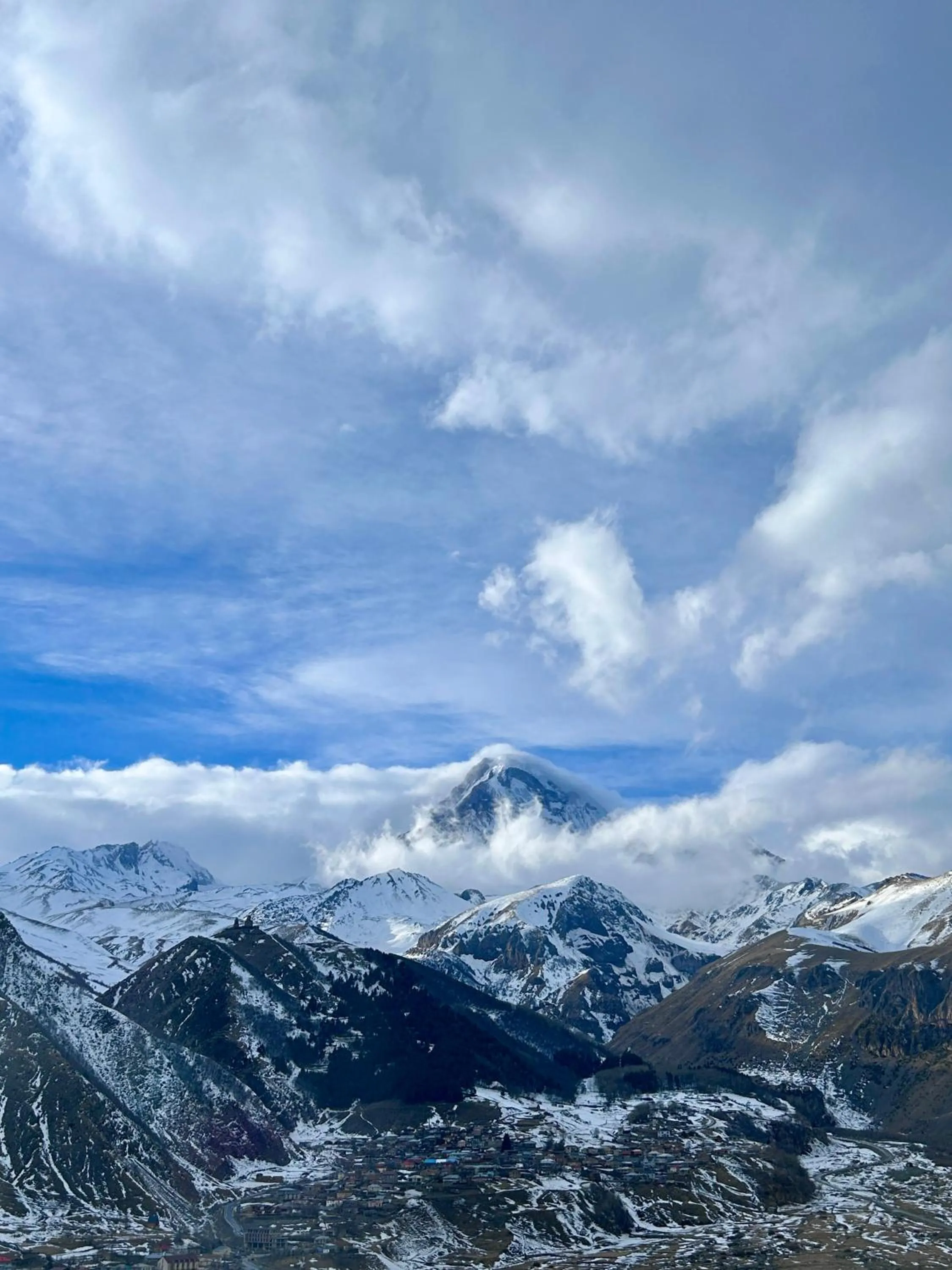 Mountain view in Mountain House Kazbegi