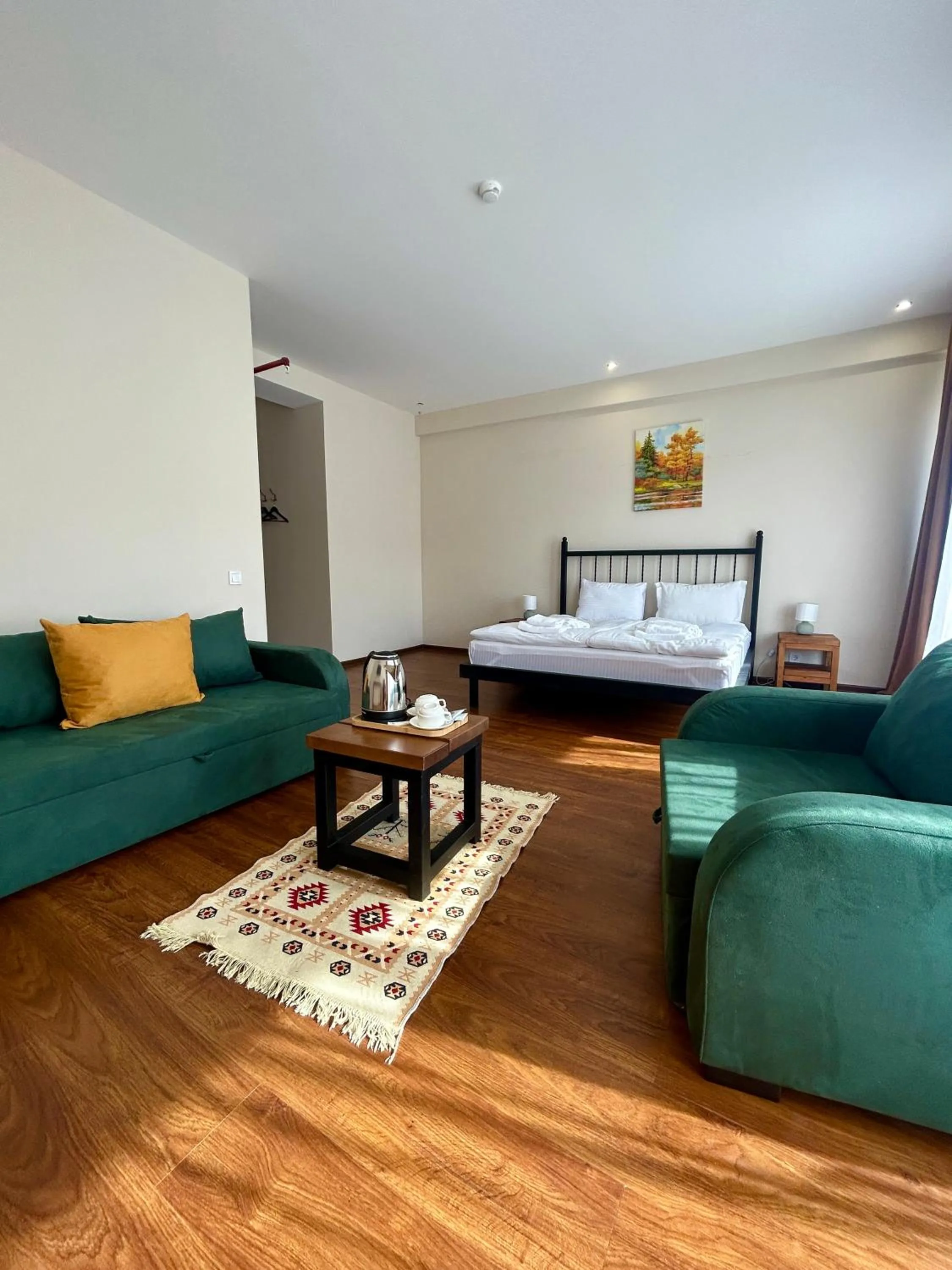 Bed in Mountain House Kazbegi