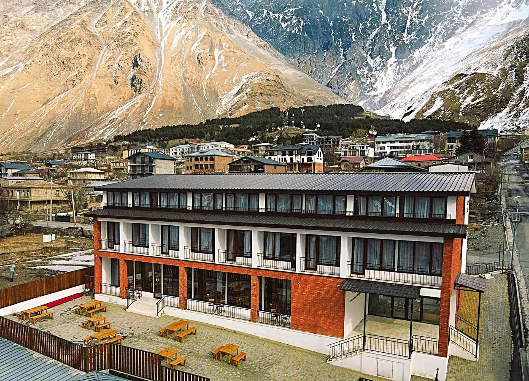 Property building in Mountain House Kazbegi