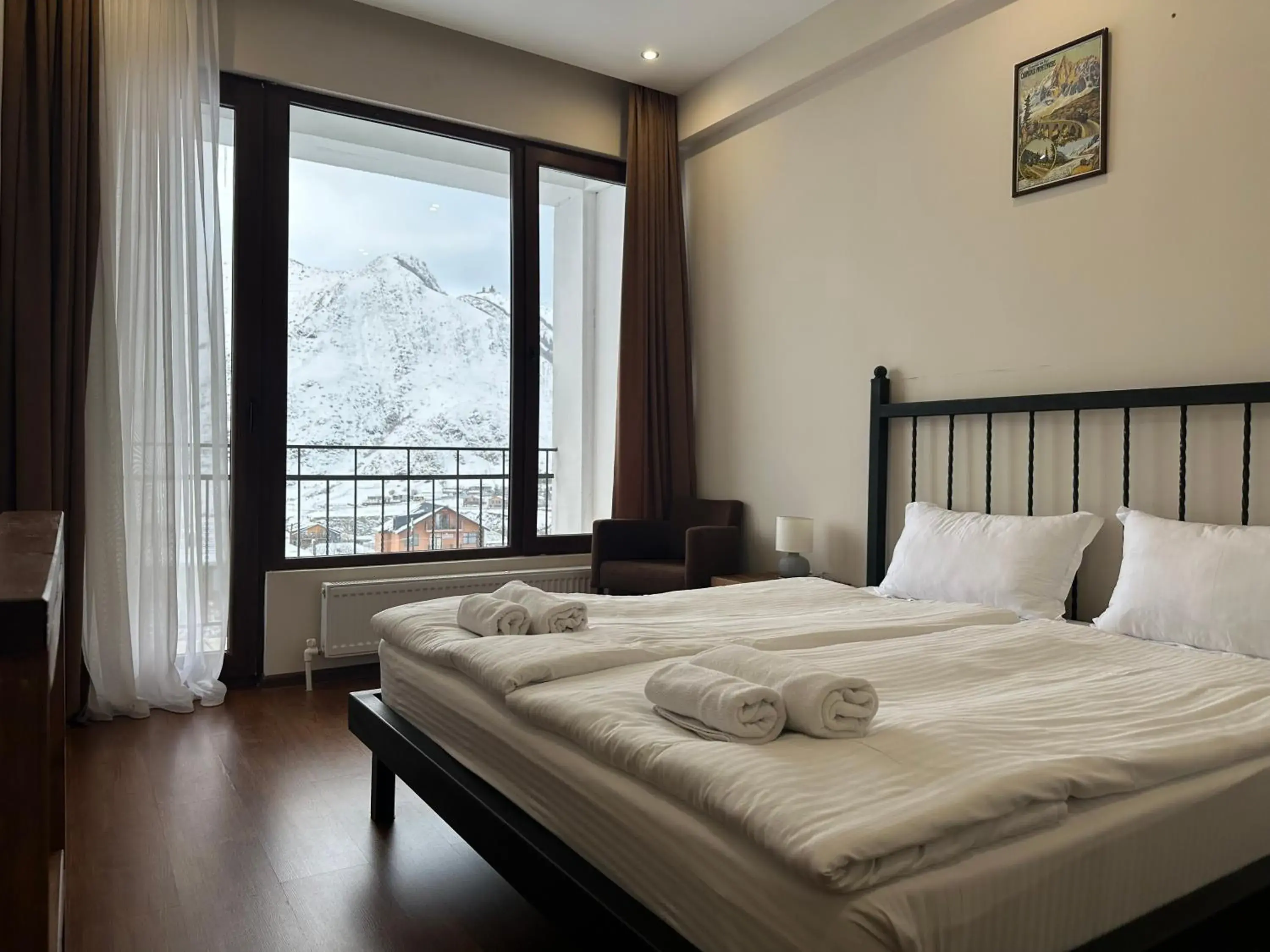 Double Room with Mountain View - single occupancy in Mountain House Kazbegi Double Room with Mountain View - single occupancy in Mountain House Kazbegi