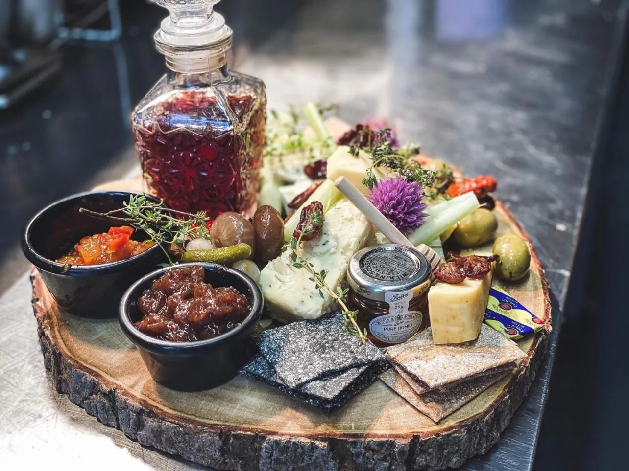 Food close-up in Castle Hotel