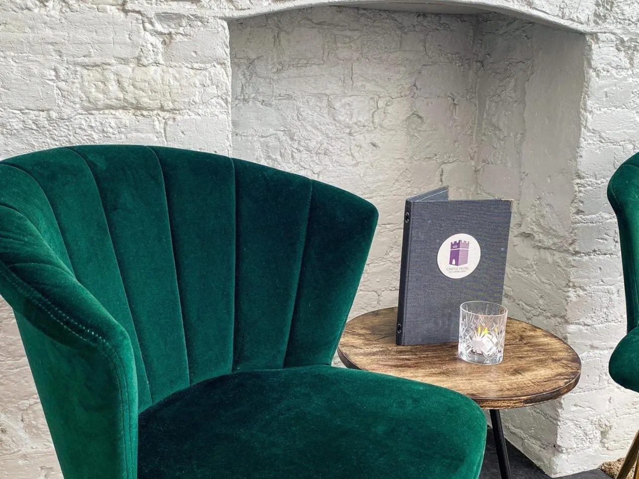 Seating area in Castle Hotel