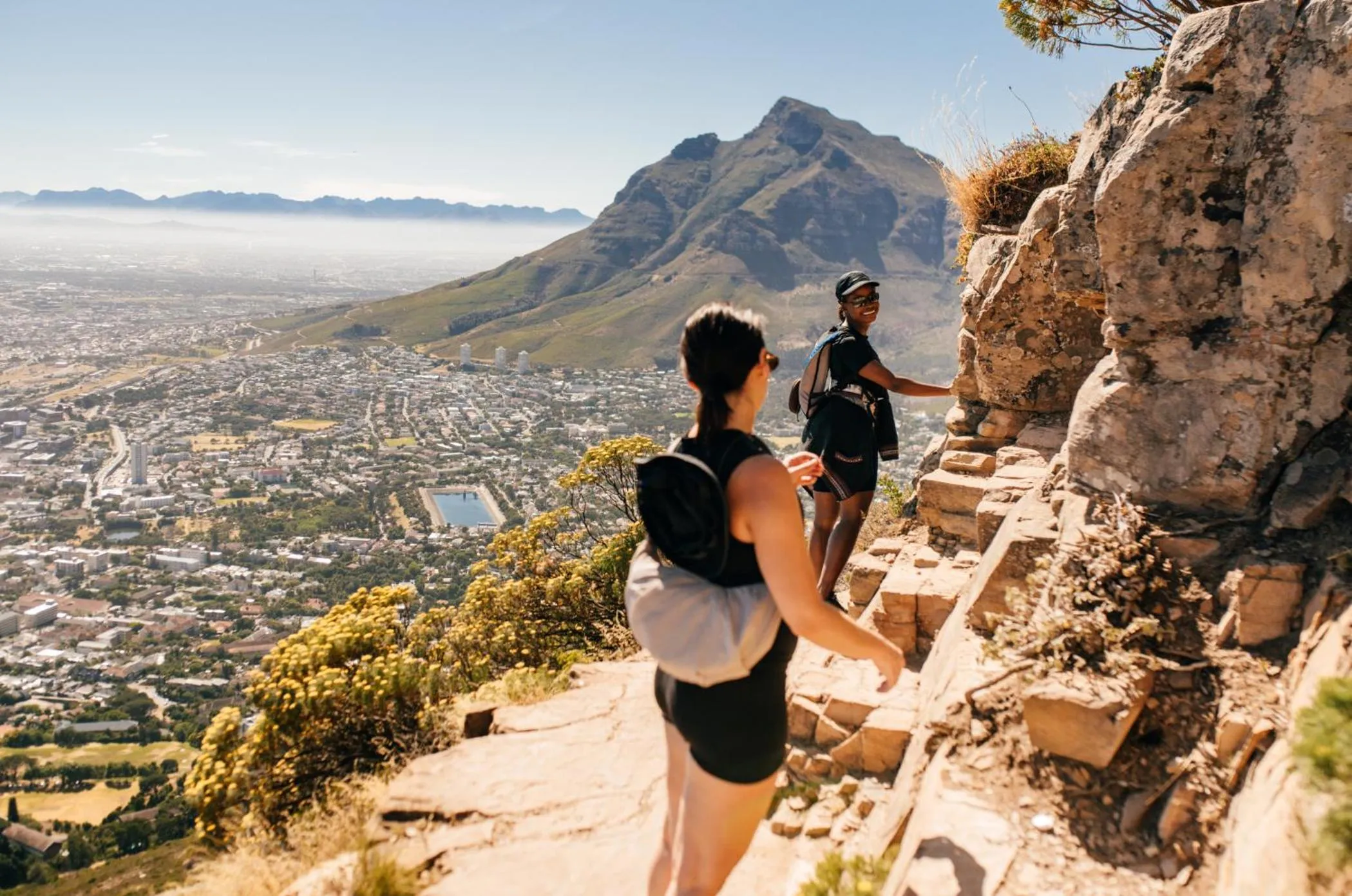 Hiking in Never at Home Kloof Street