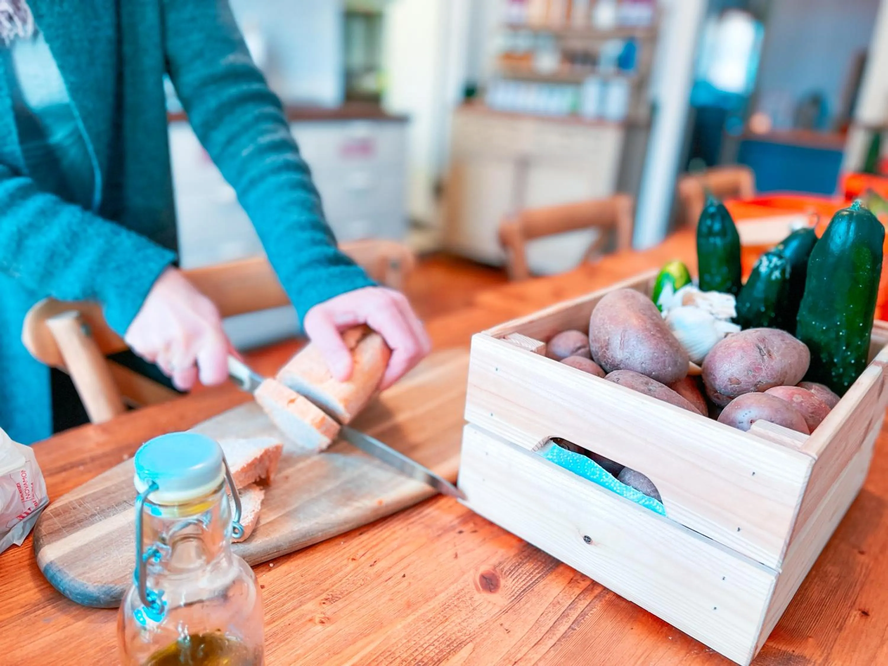 Communal kitchen in Ostello Bello Firenze