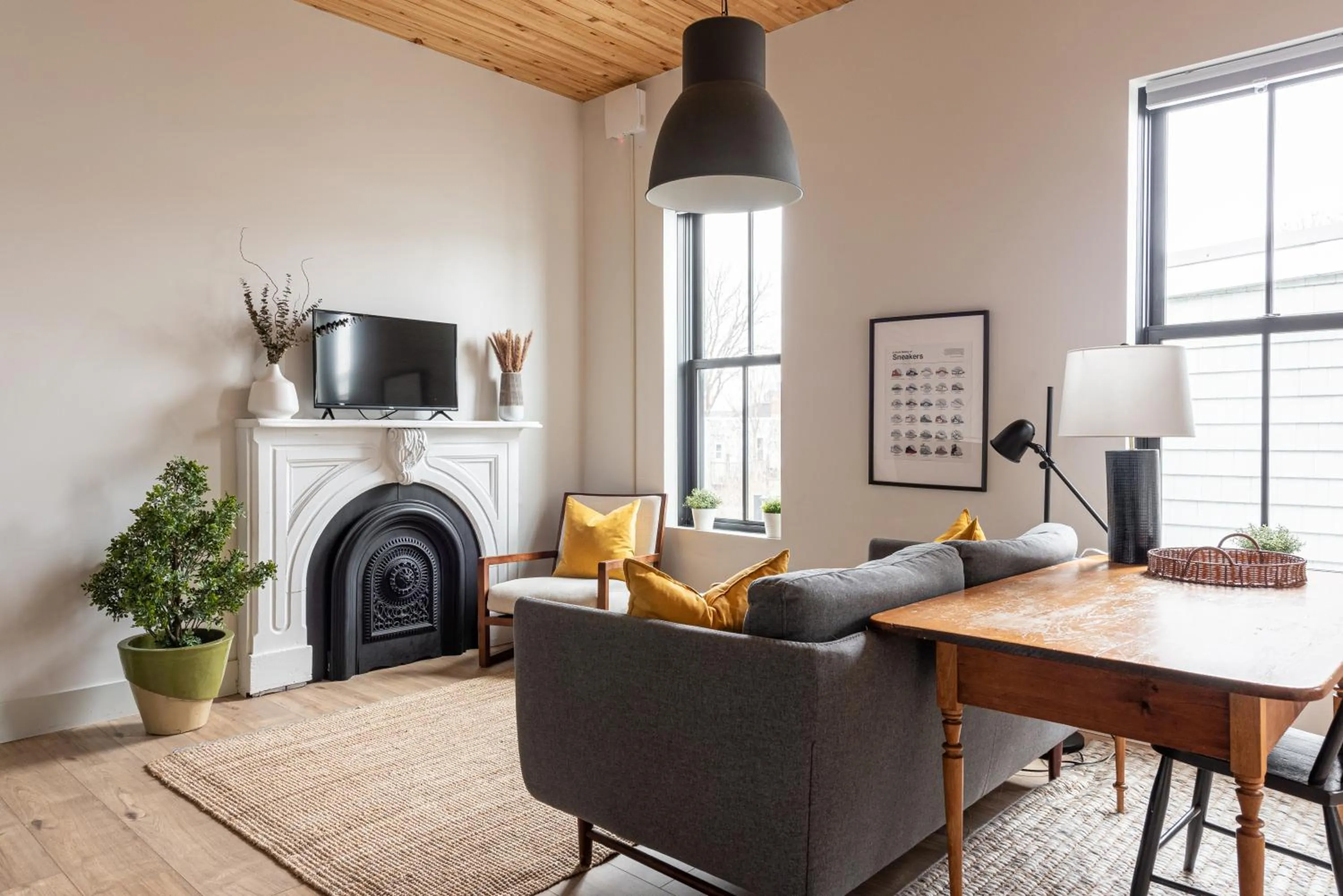 Living room in Brewery Park Hotel