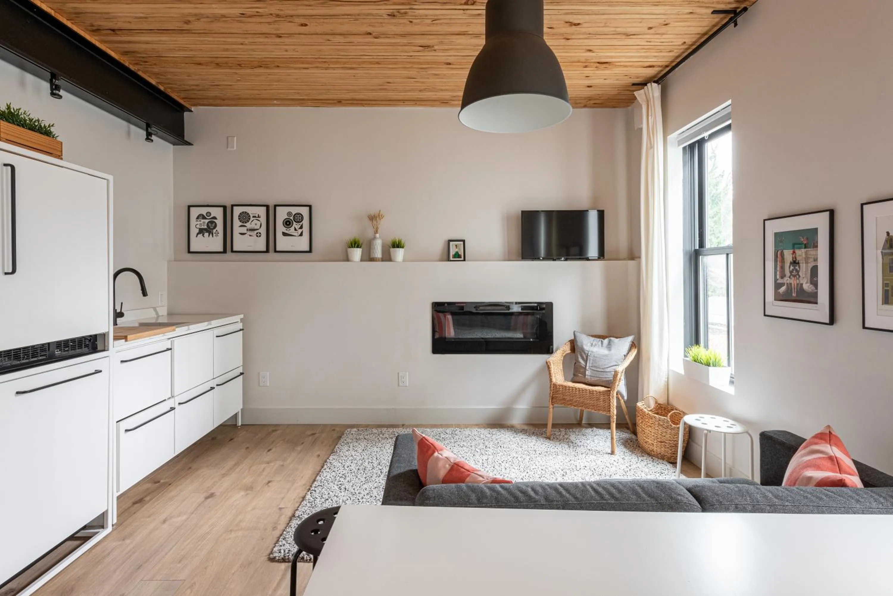 Living room in Brewery Park Hotel