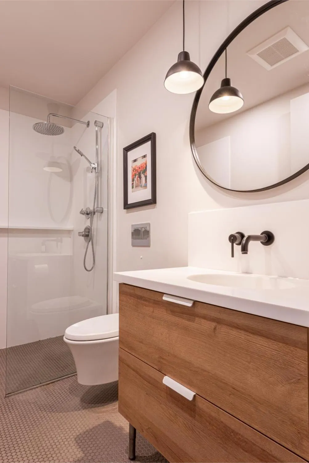 Bathroom in Brewery Park Hotel