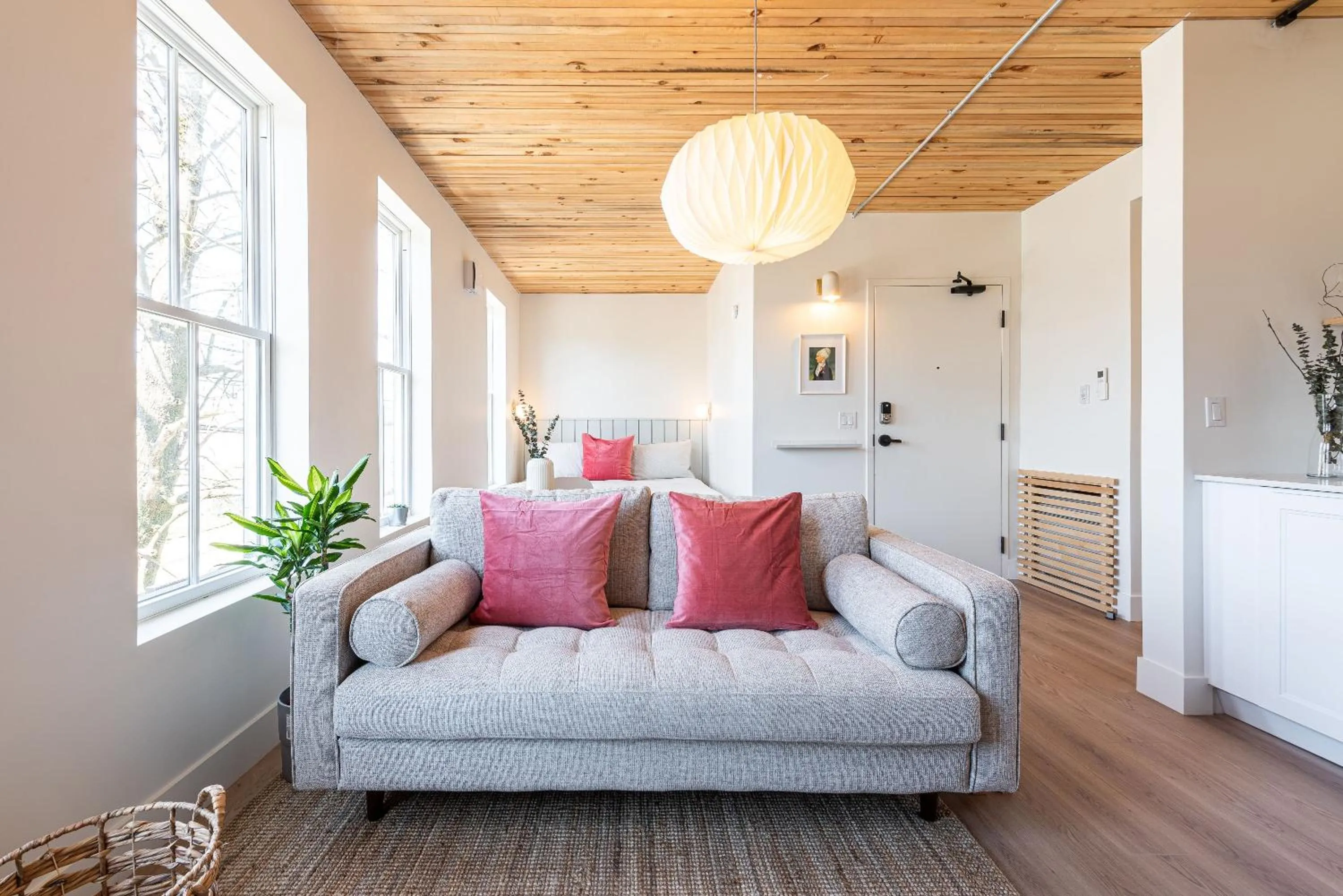 Living room in Brewery Park Hotel