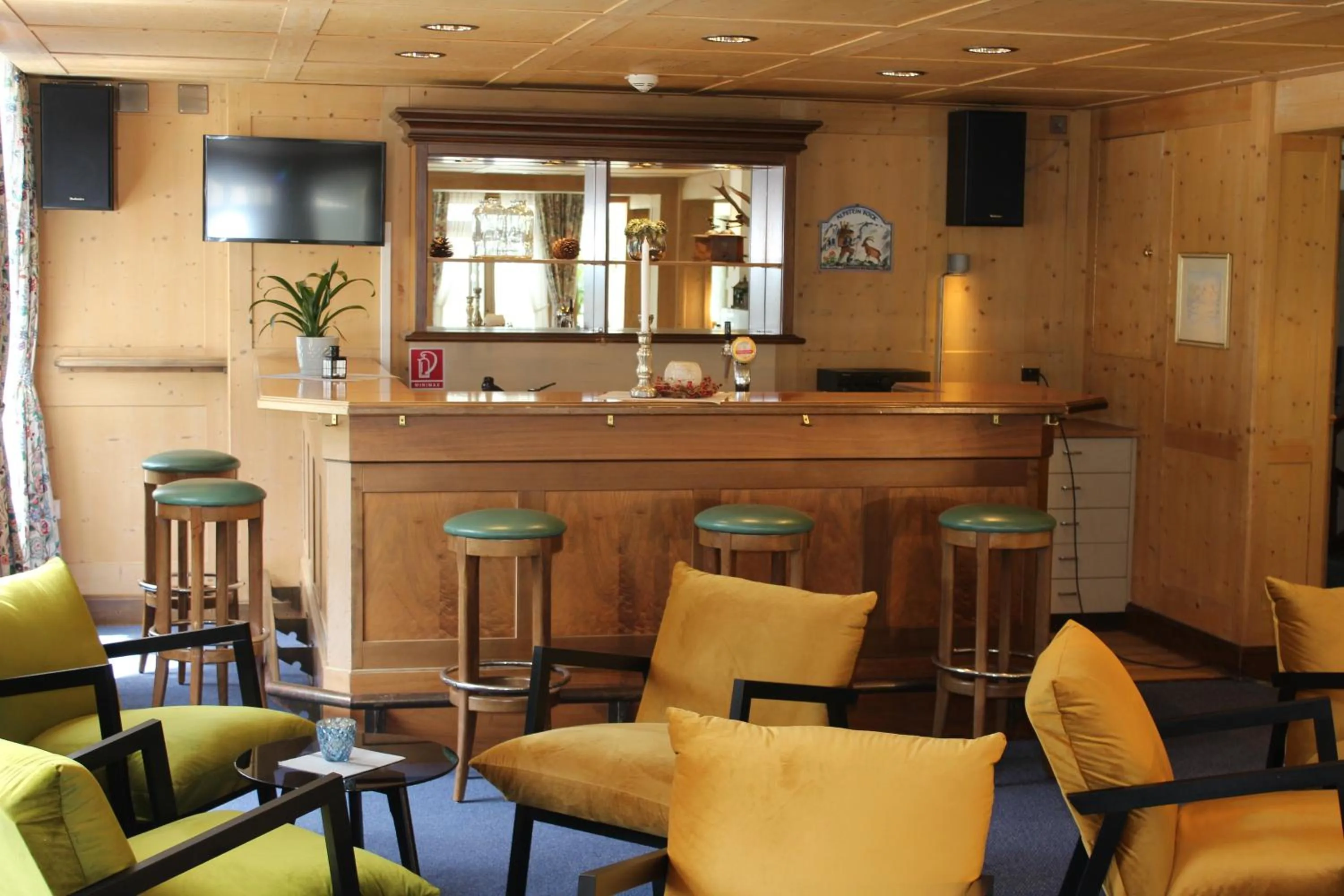 Lounge or bar in Hotel Sternen Unterwasser