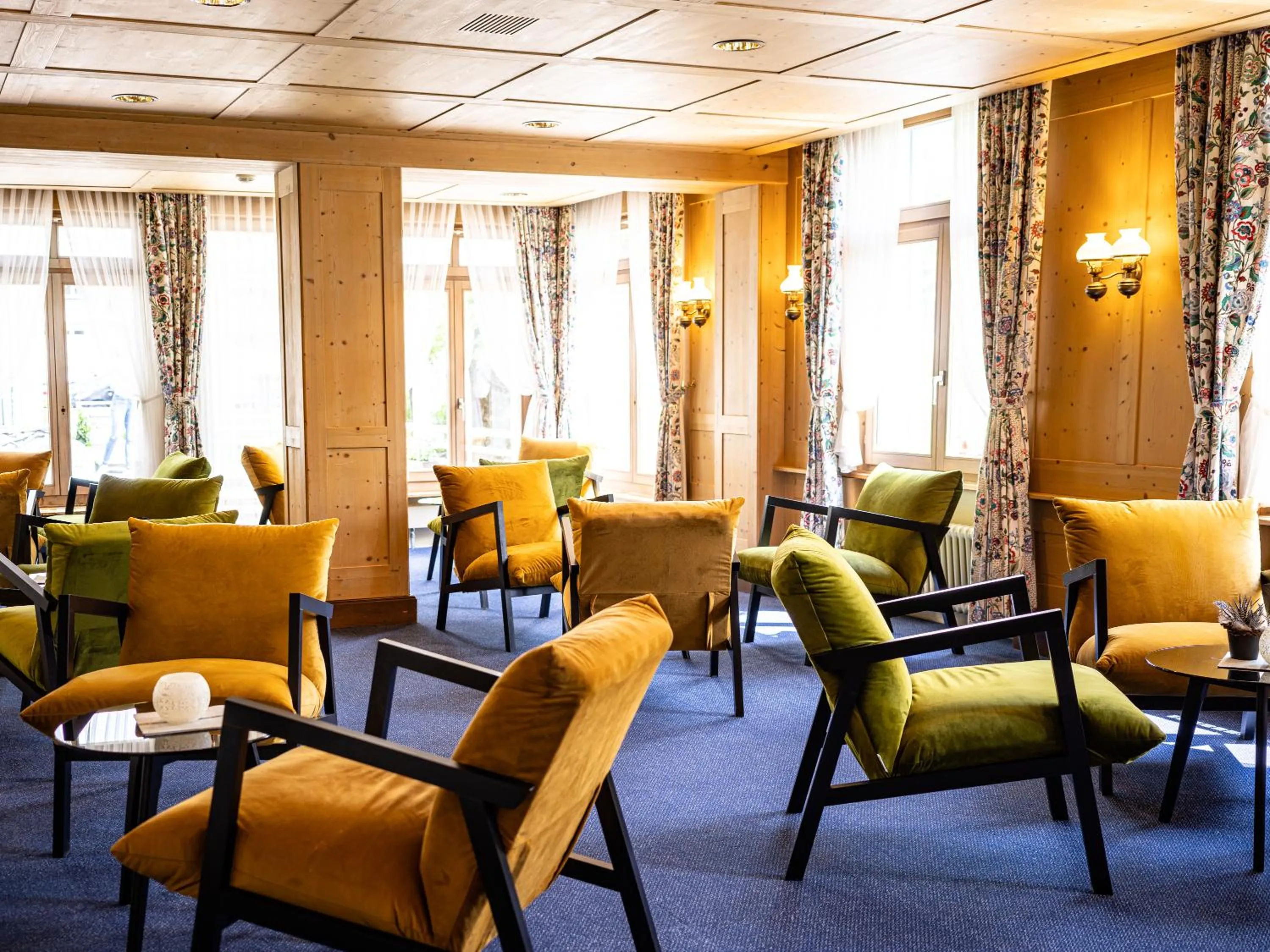 Lounge or bar in Hotel Sternen Unterwasser