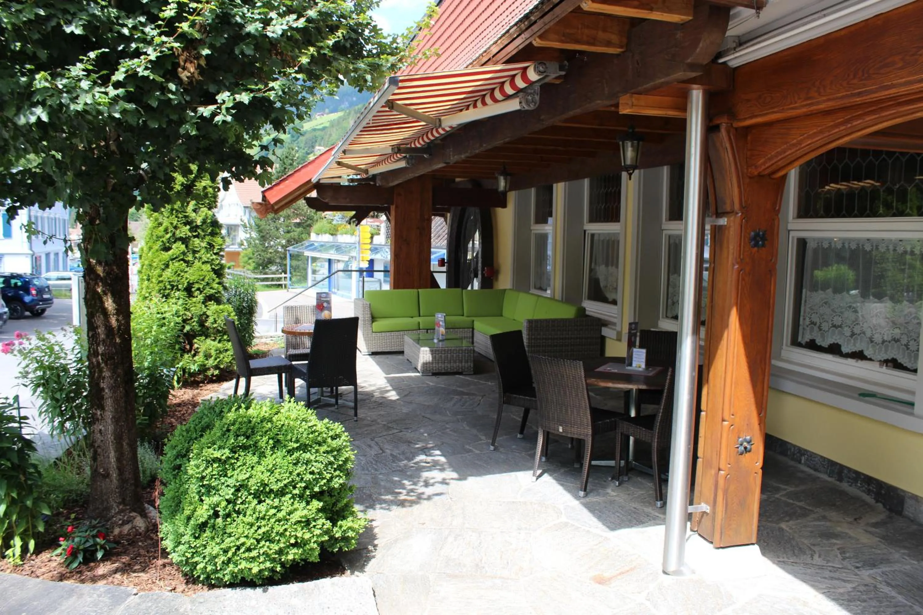 Restaurant/places to eat in Hotel Sternen Unterwasser