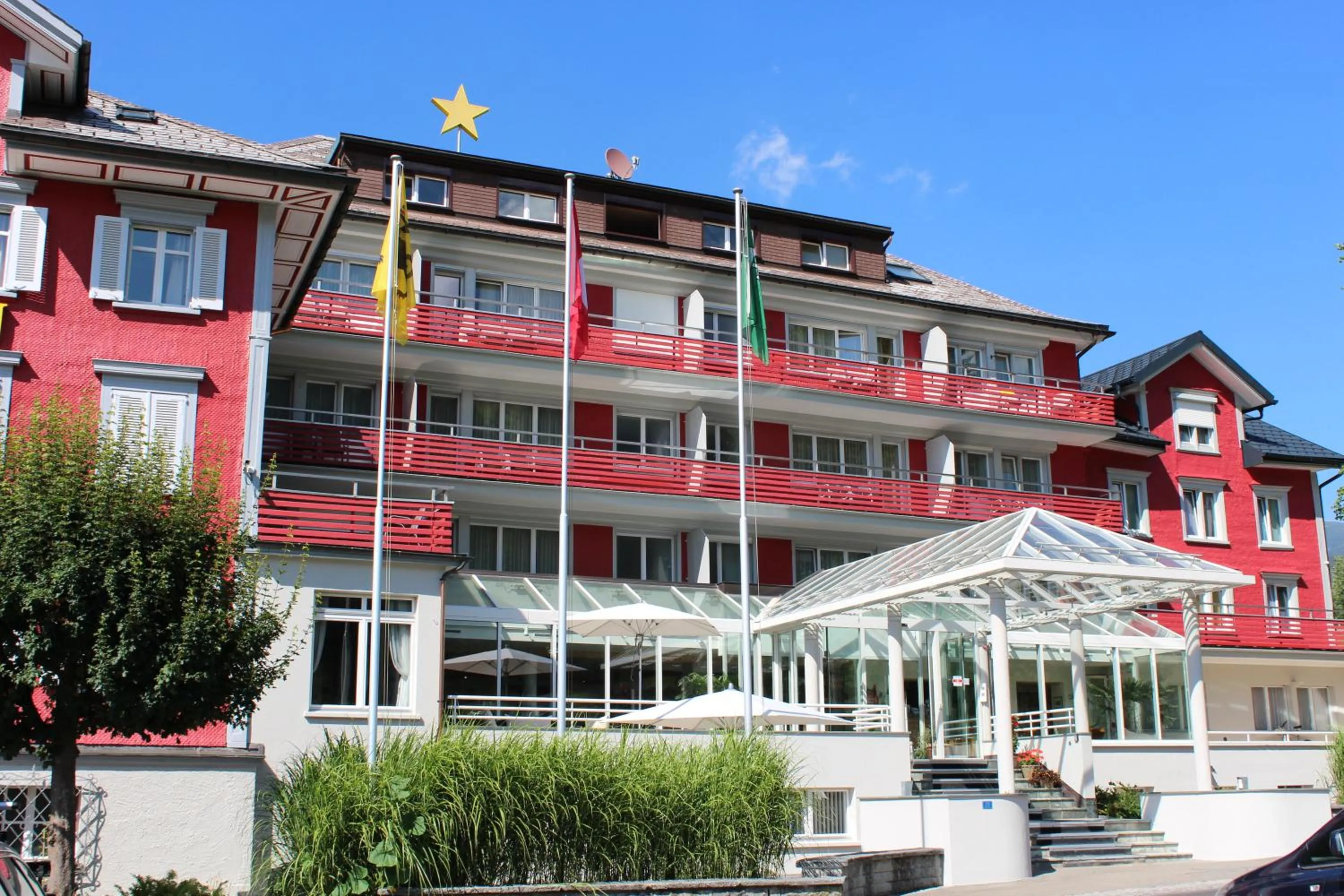 Property building in Hotel Sternen Unterwasser