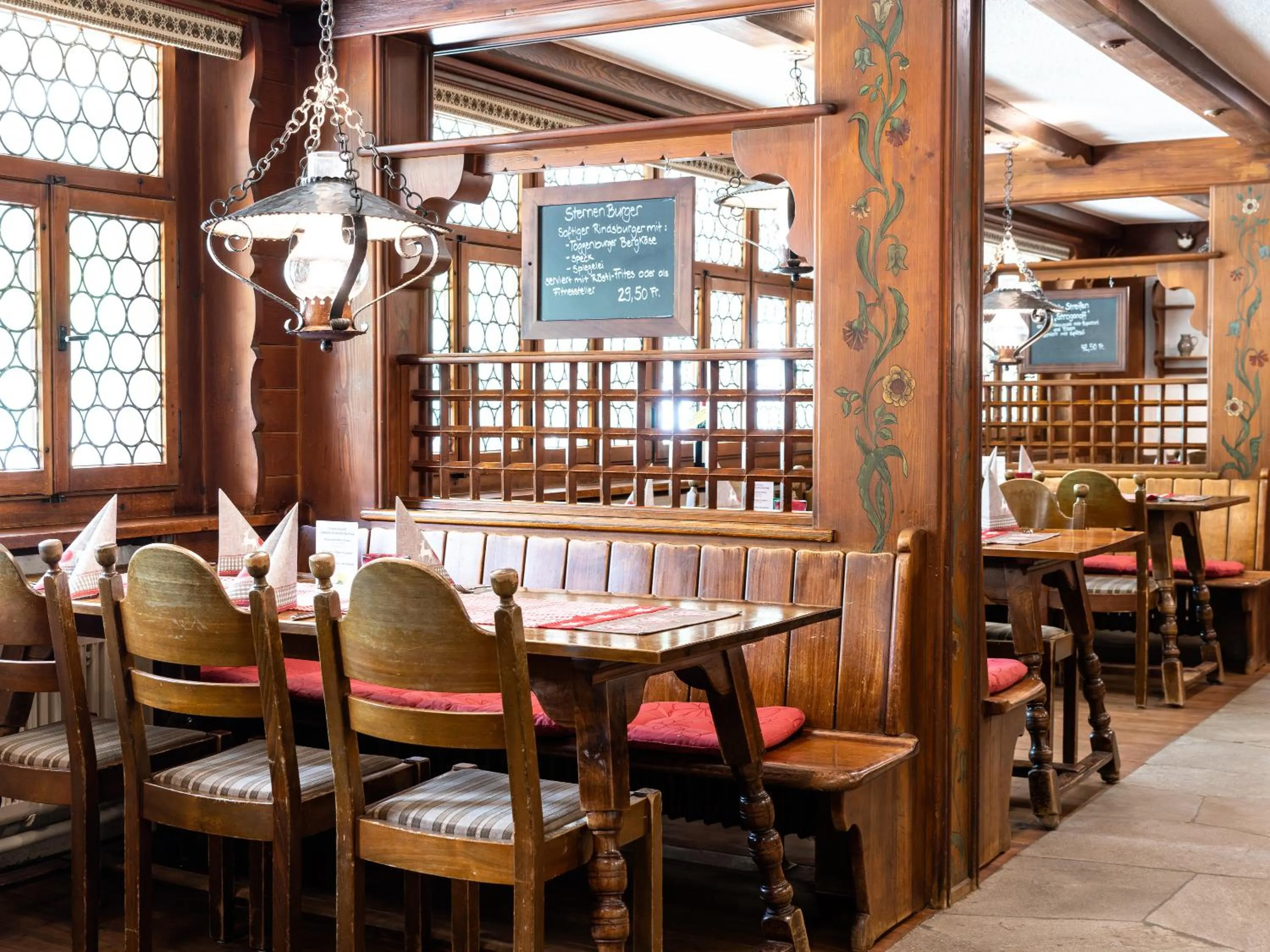 Restaurant/places to eat in Hotel Sternen Unterwasser