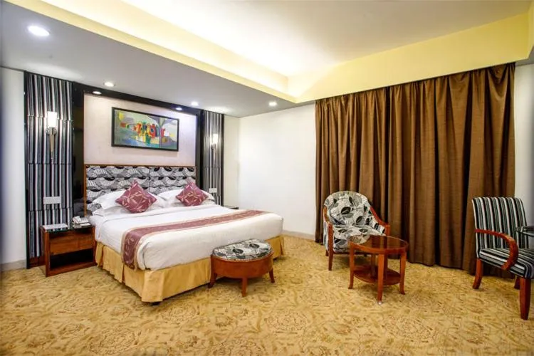 Bed in Hotel Star Pacific