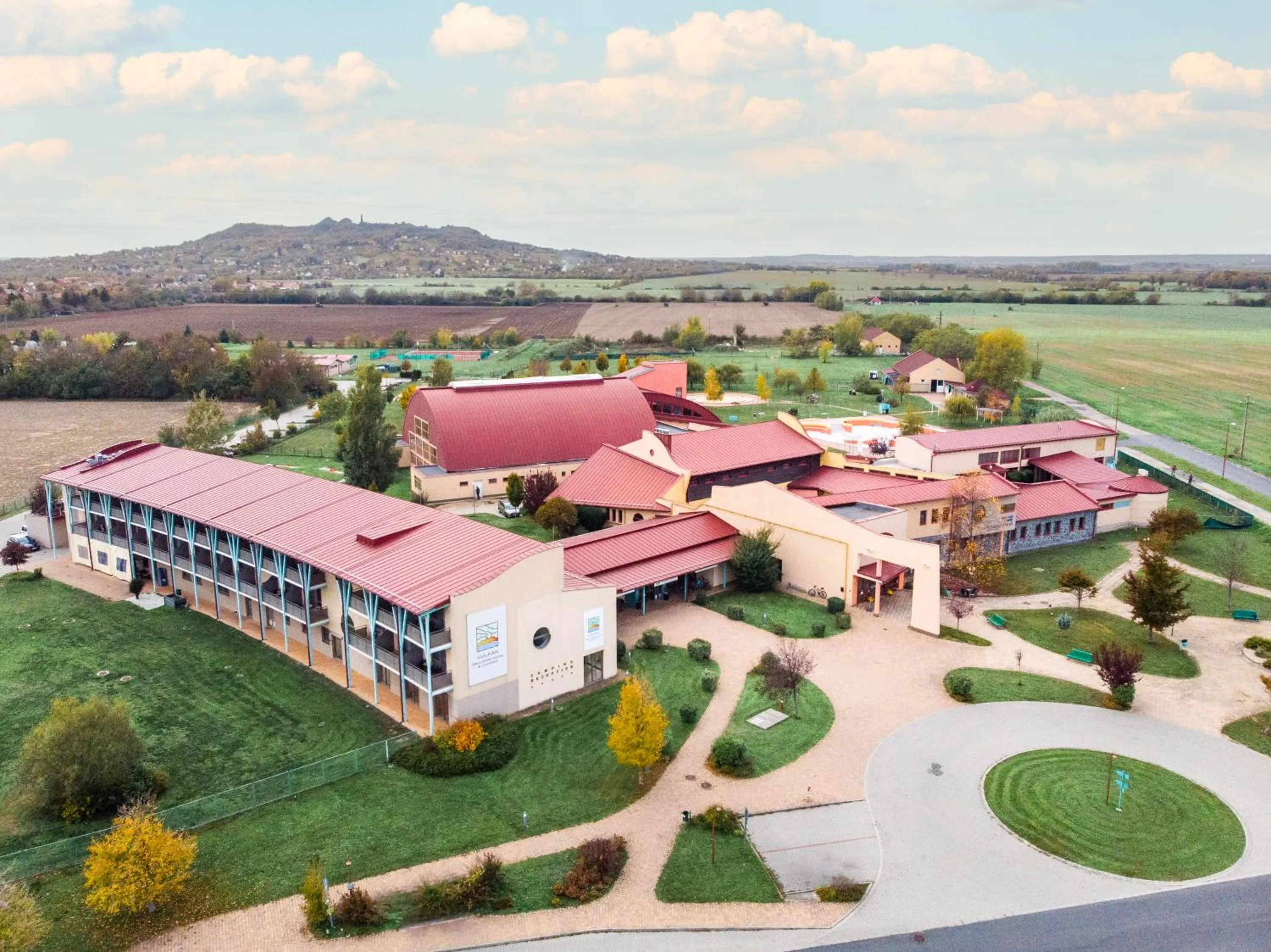 Property building in Vulkán Wellness Hotel & Camping