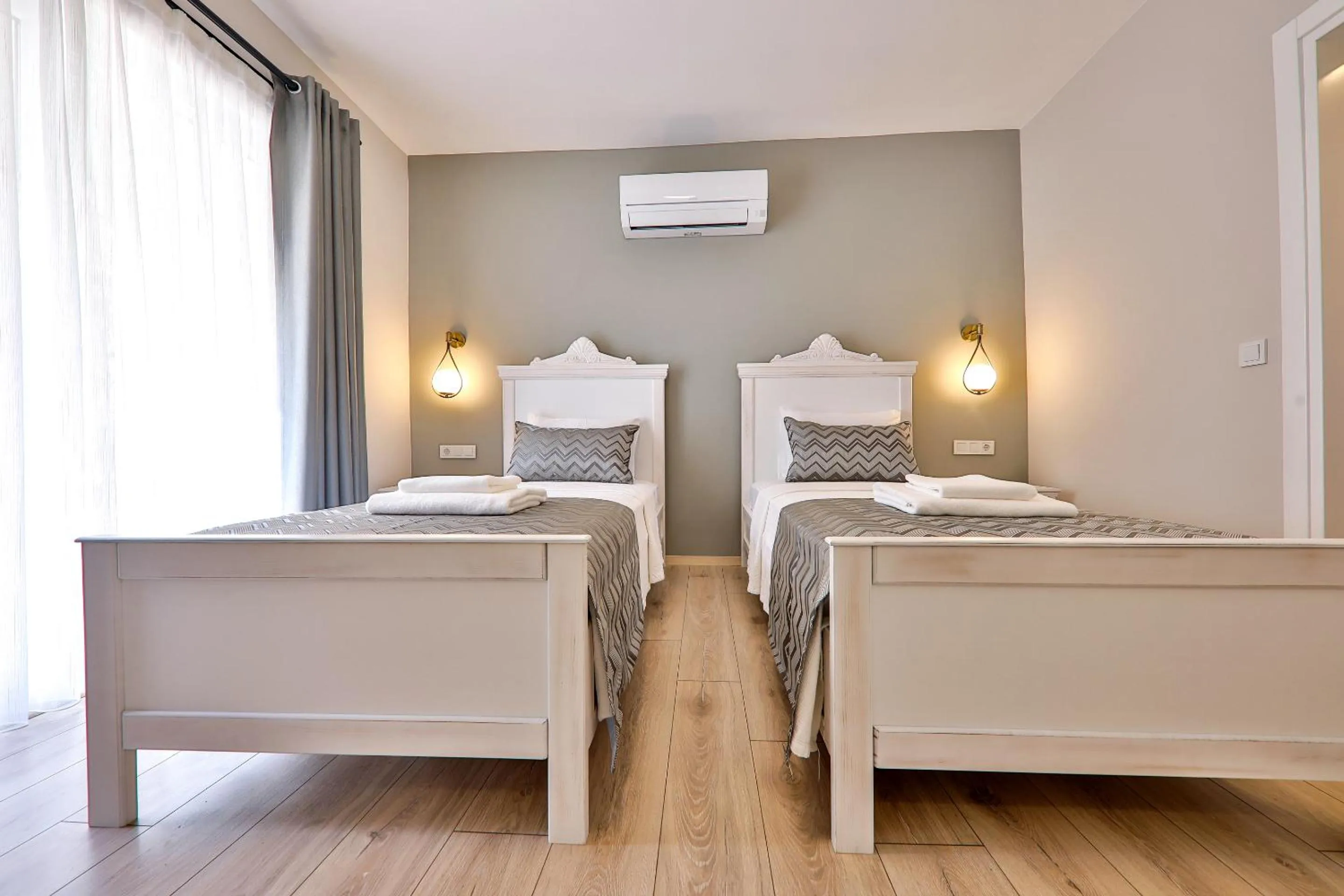 Bed in Lora Kaş Hotel