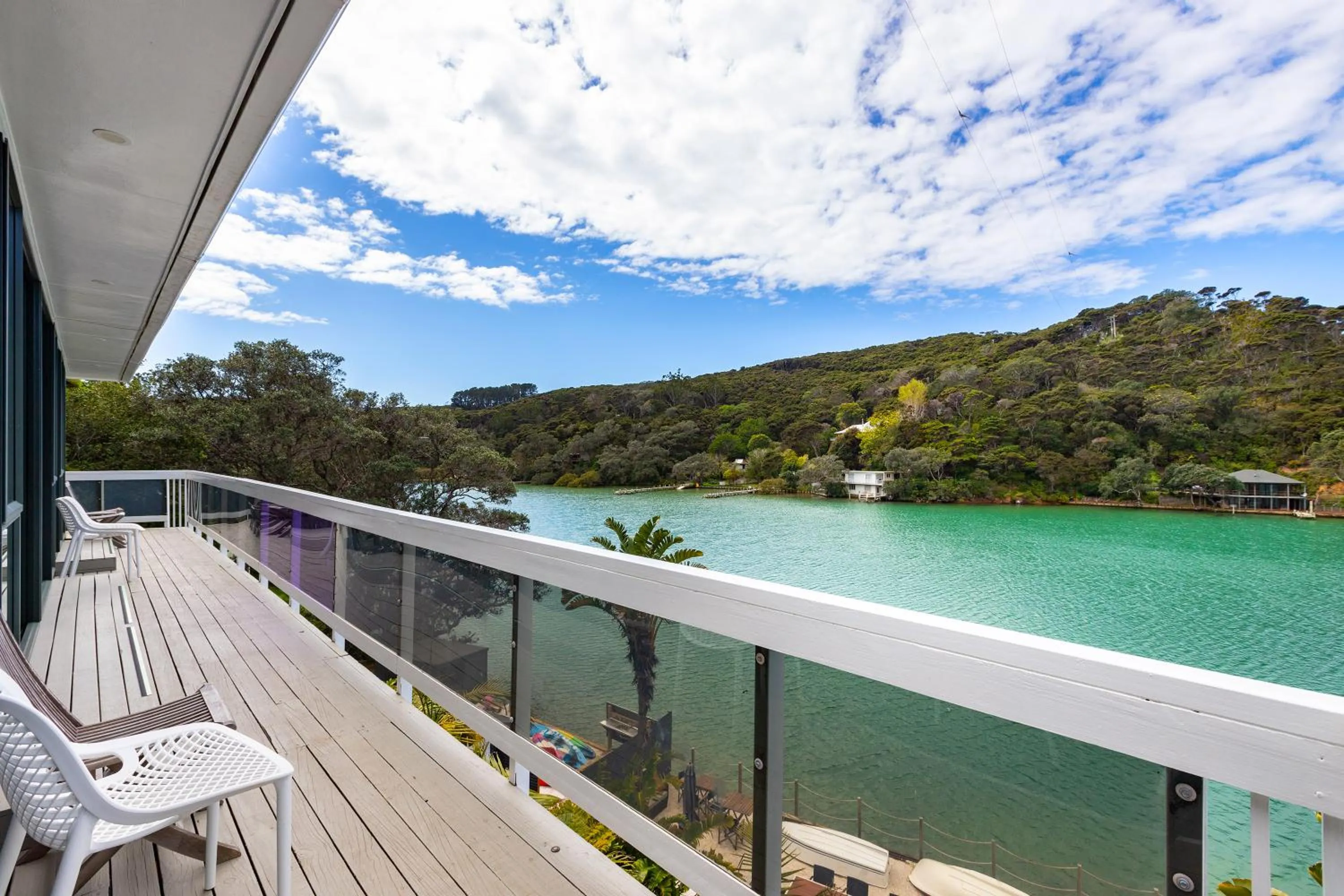 Balcony/Terrace in Kawau Lodge Boutique Resort