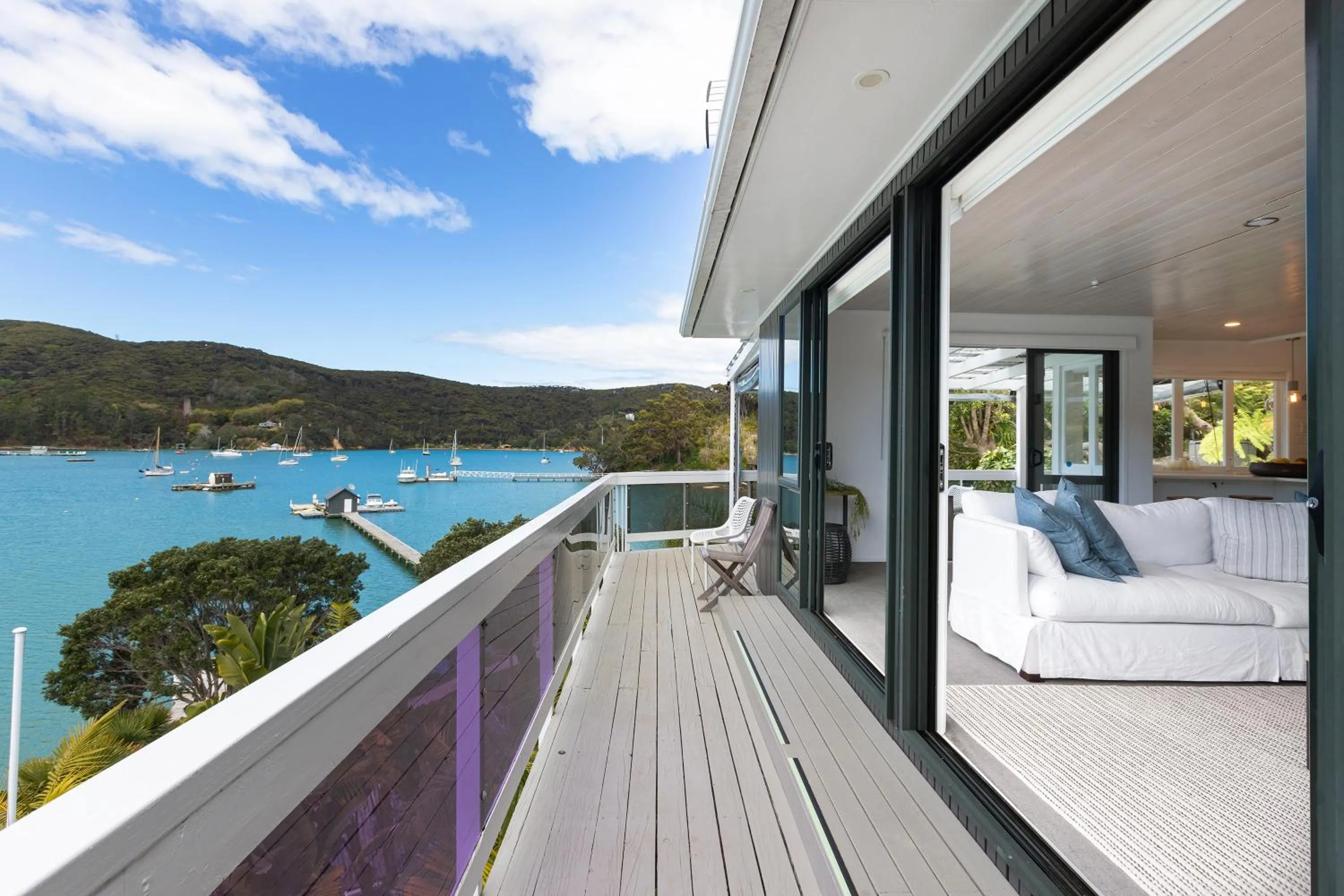Balcony/Terrace in Kawau Lodge Boutique Resort