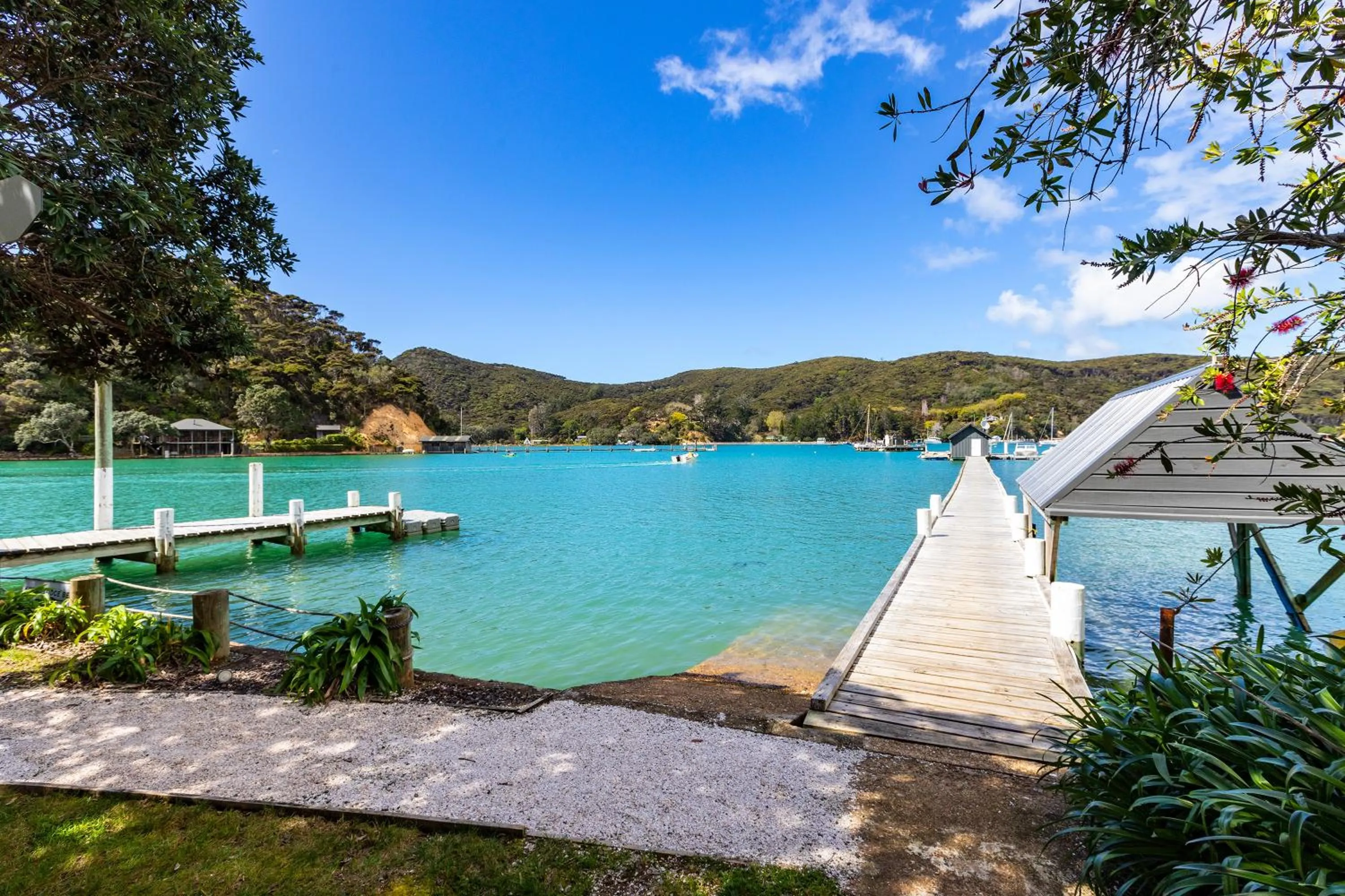 Natural landscape in Kawau Lodge Boutique Resort