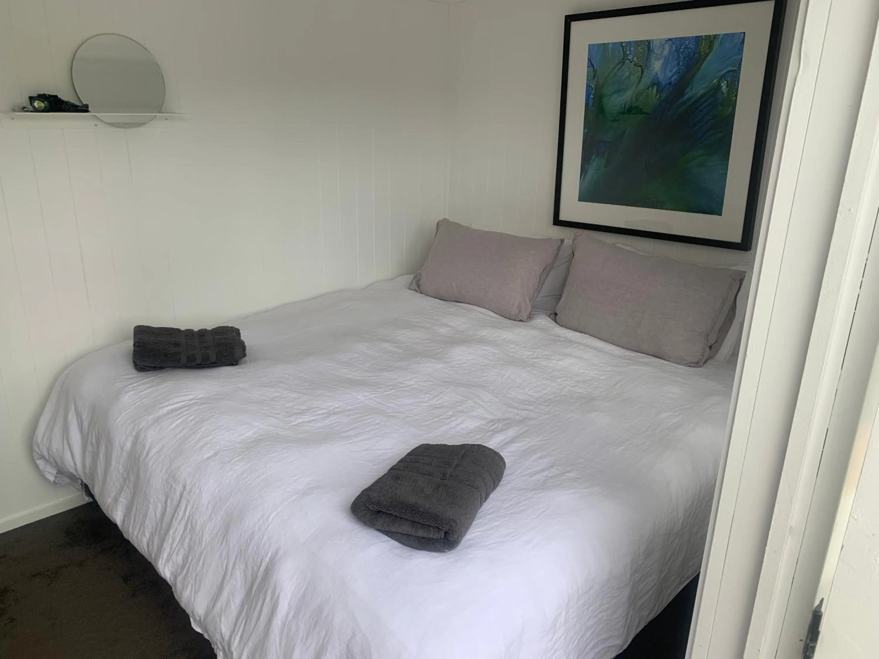 Bedroom, Bed in Kawau Lodge Boutique Resort