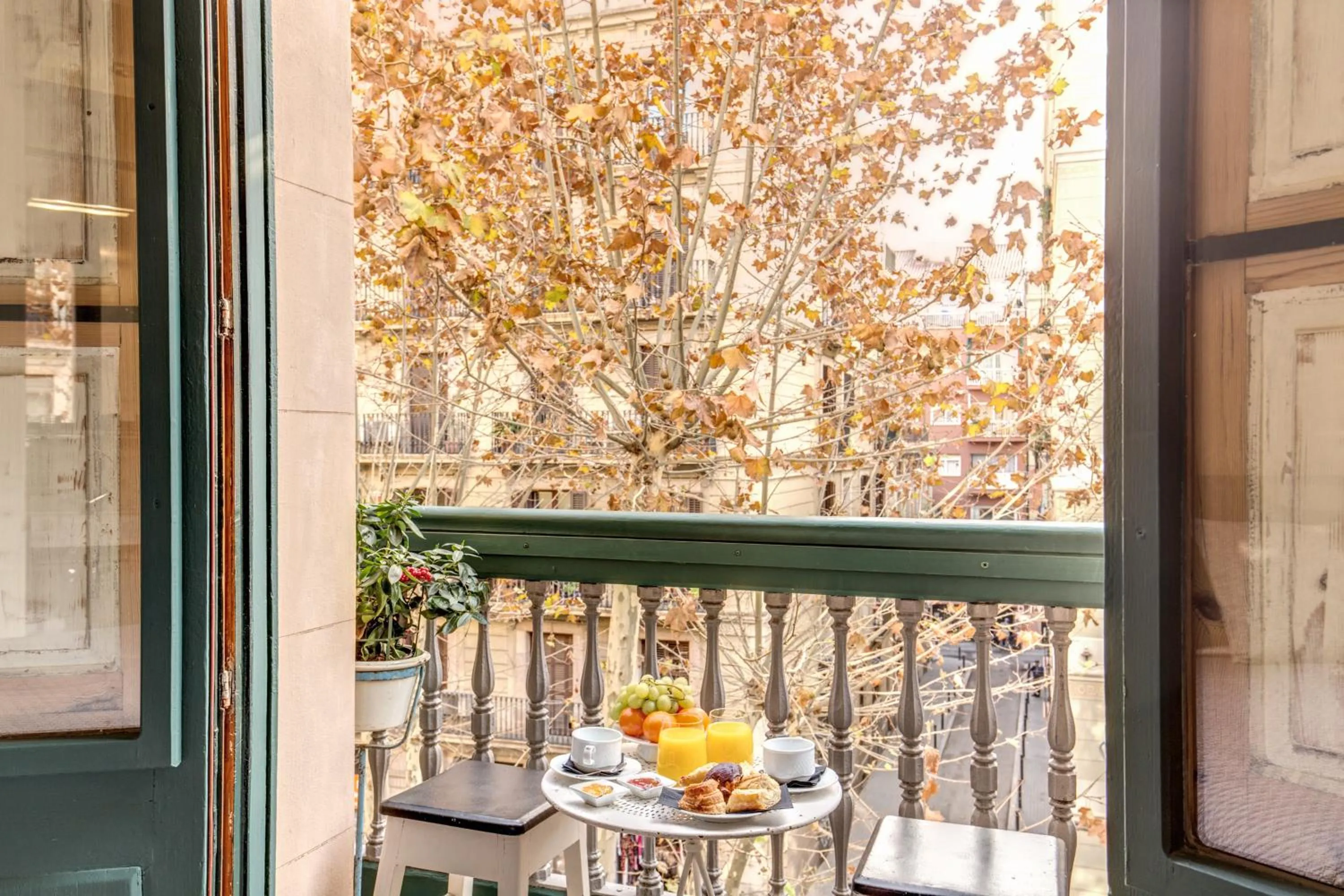 Balcony/Terrace in We Boutique Hotel Barcelona