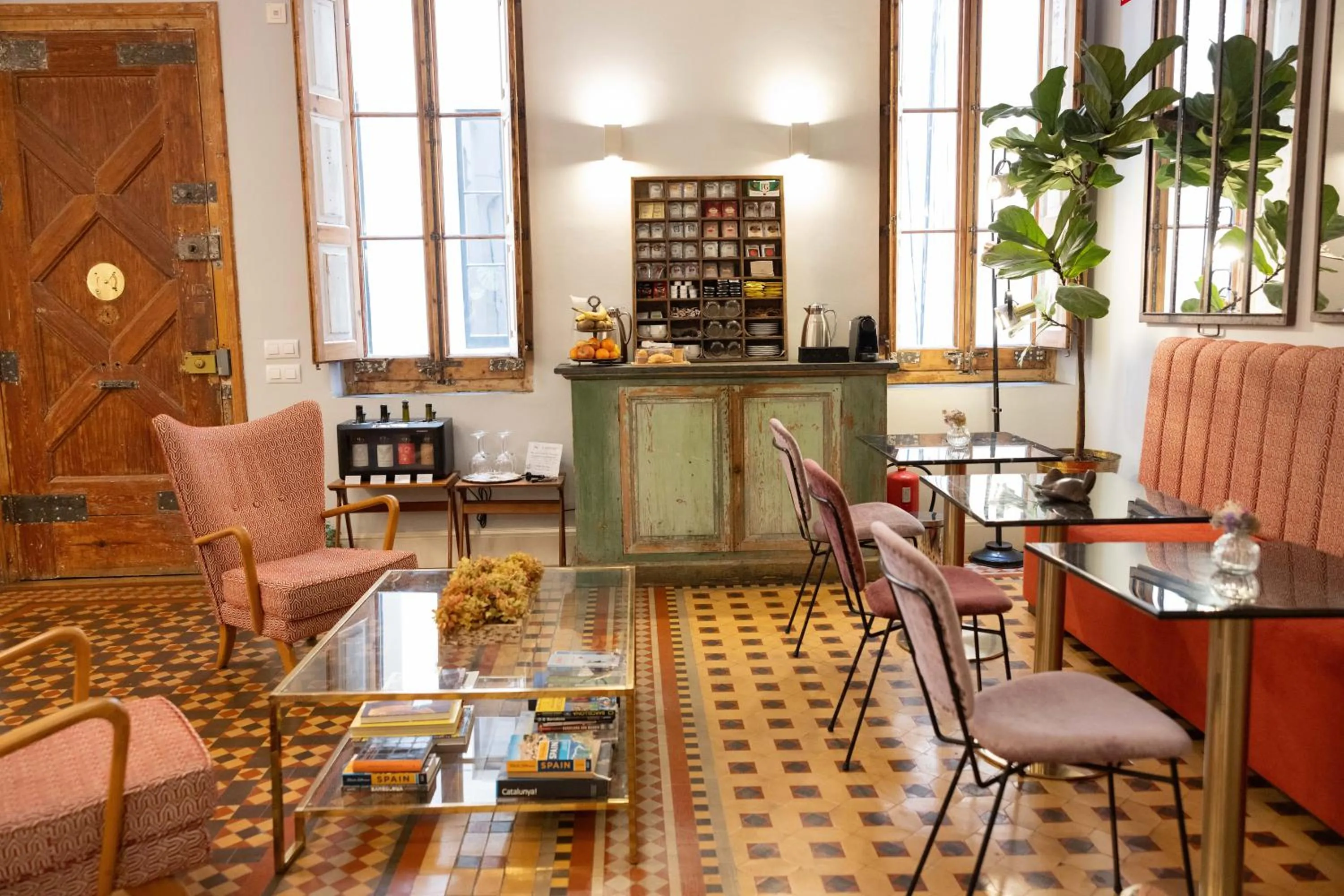 Living room in We Boutique Hotel Barcelona