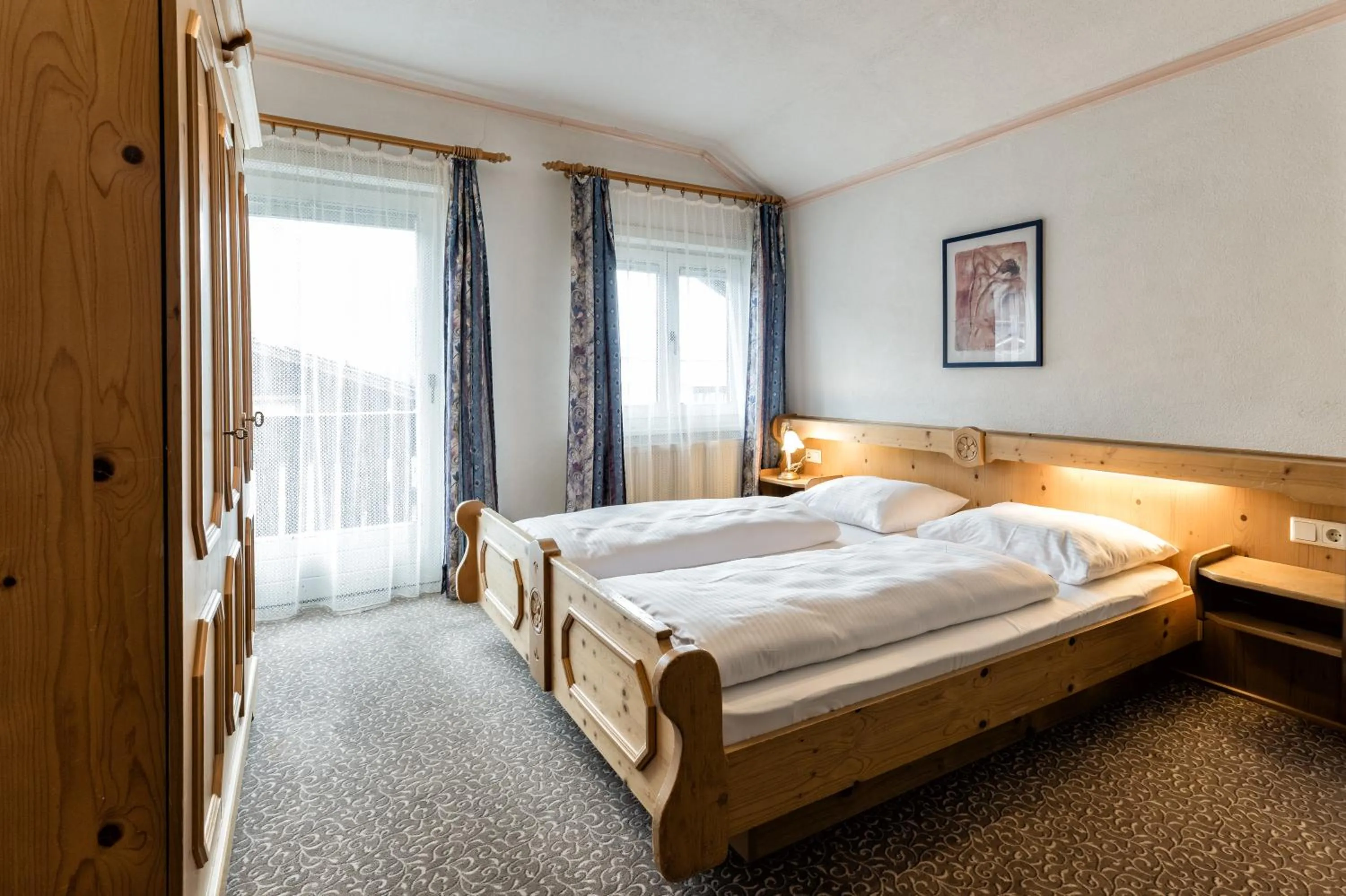 Bedroom, Bed in Appartementanlage Kerber