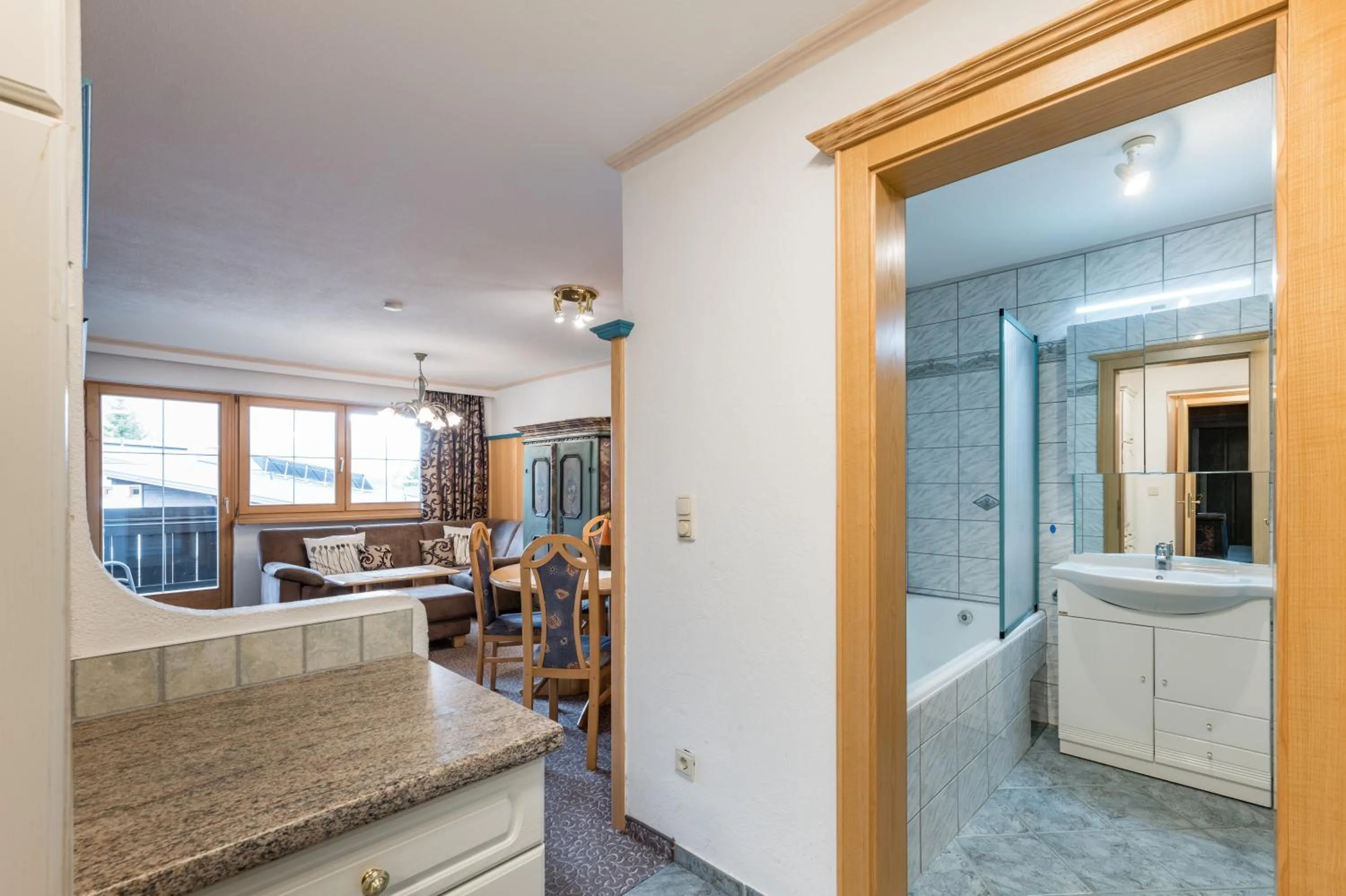 Living room in Appartementanlage Kerber