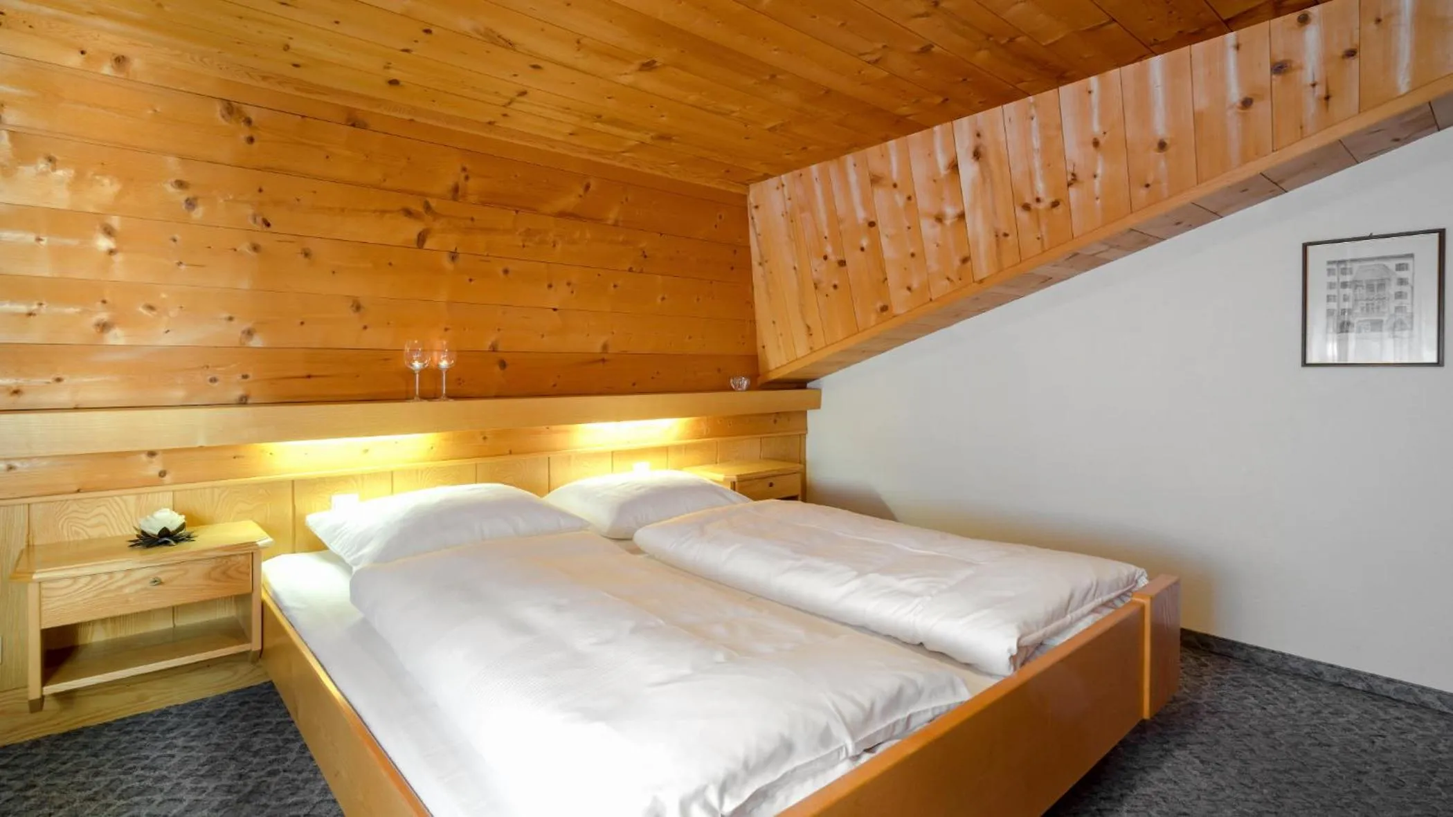 Bedroom, Bed in Appartementanlage Kerber